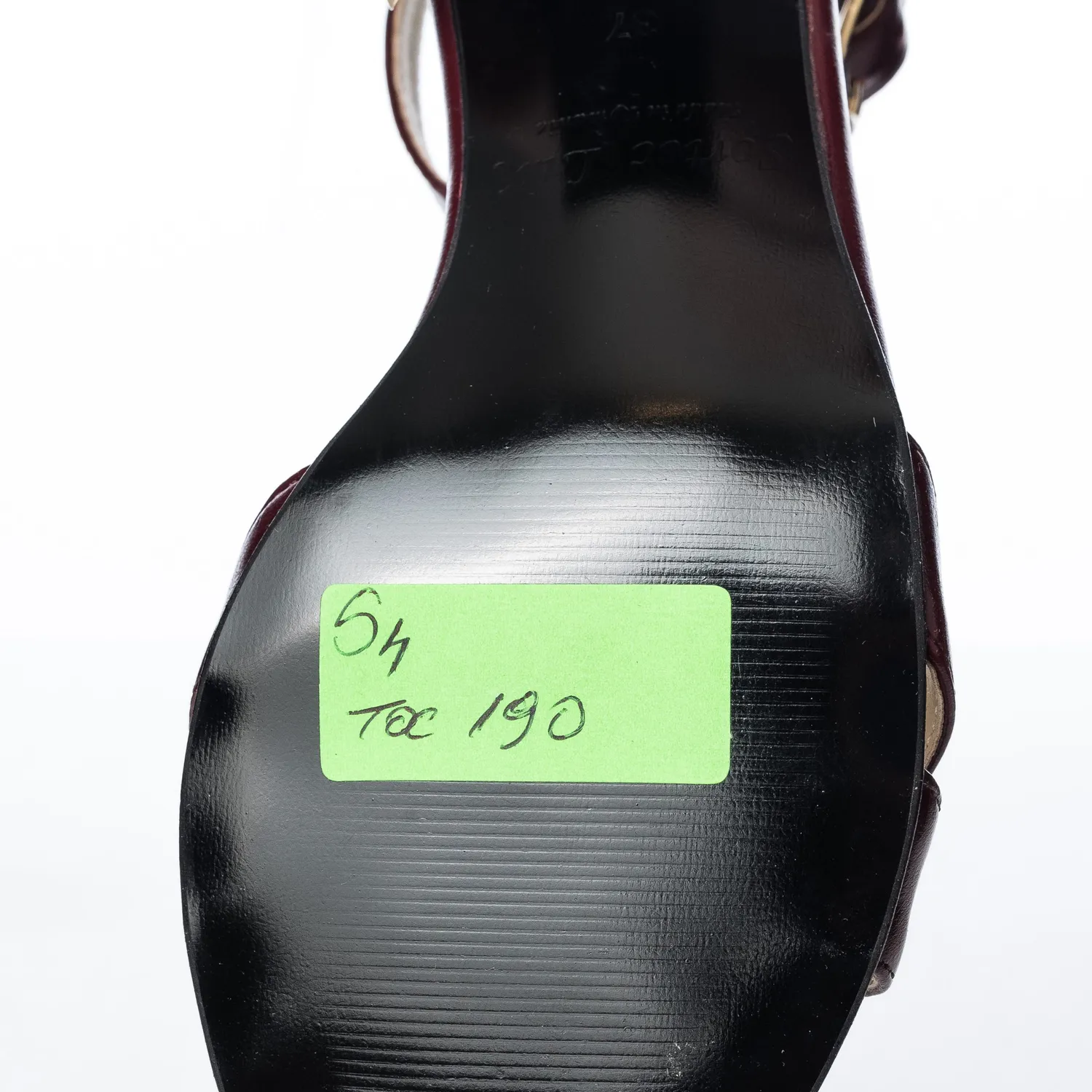 Catinca Shoes S4 BO sandale dama piele bordo
