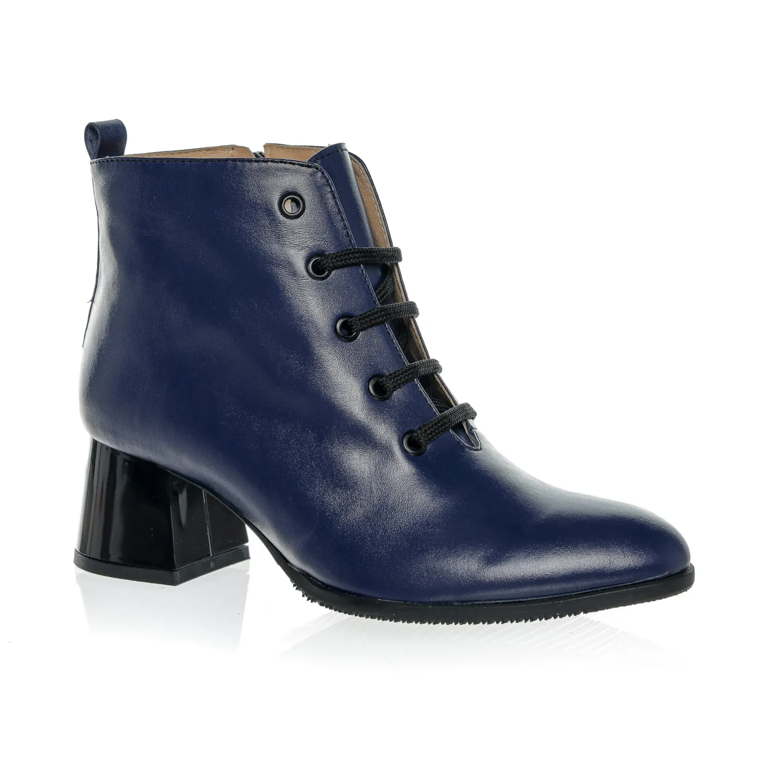 Catinca Shoes GX56 BB ghete piele albastru box