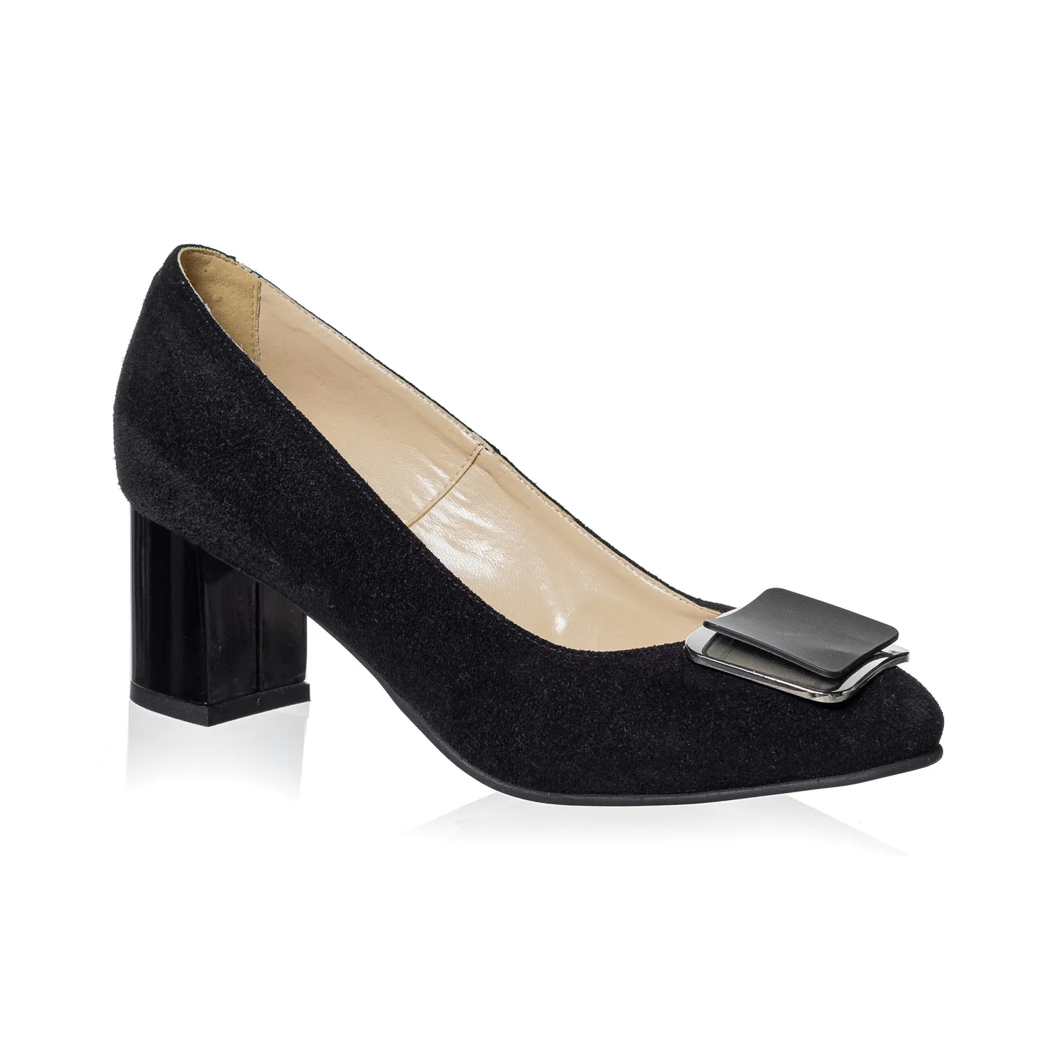 Catinca Shoes A23 NA pantofi dama piele naturala negru