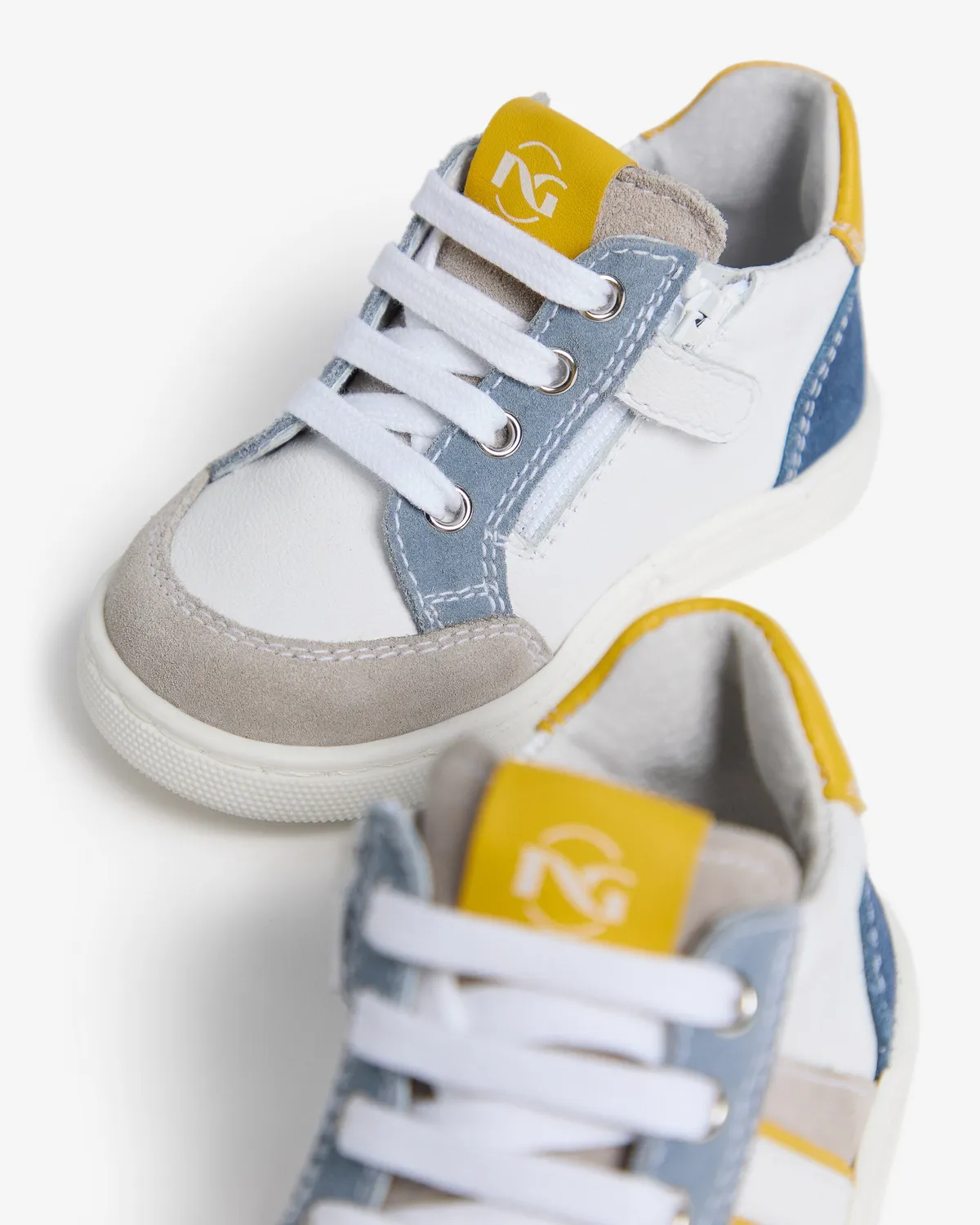 NeroGiardini Junior sneakers piele băieței branț DryGo