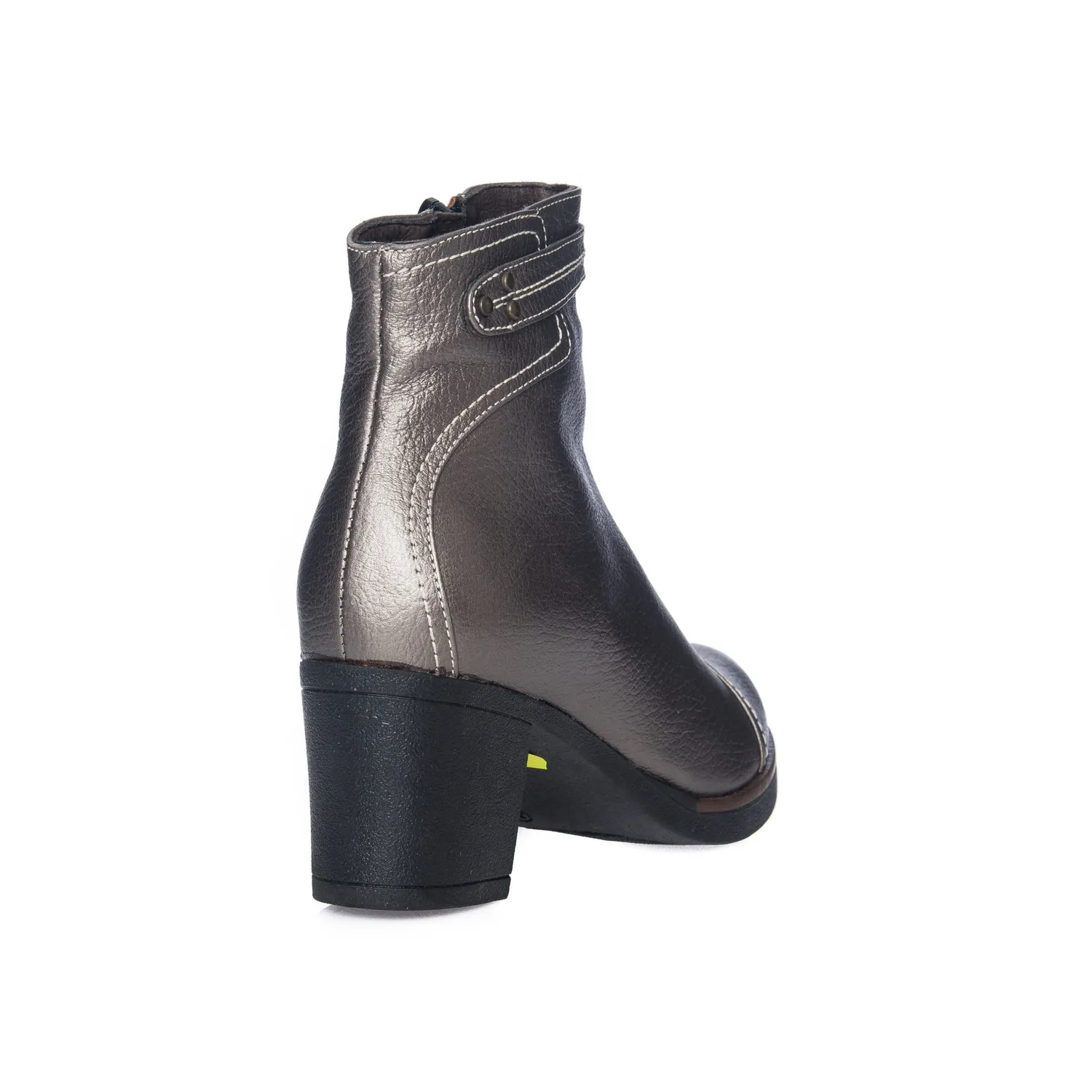 Catinca Shoes 80 GA ghete piele naturala gri argintiu