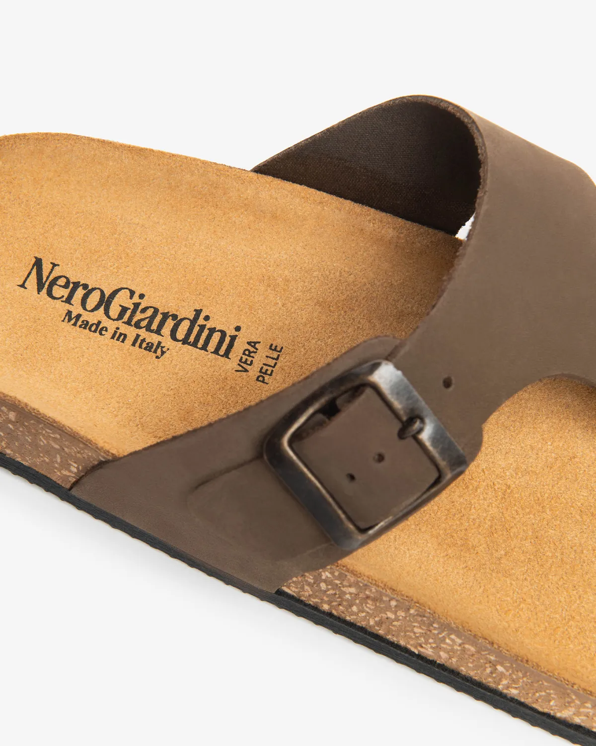 NeroGiardini slapi barbati piele vara