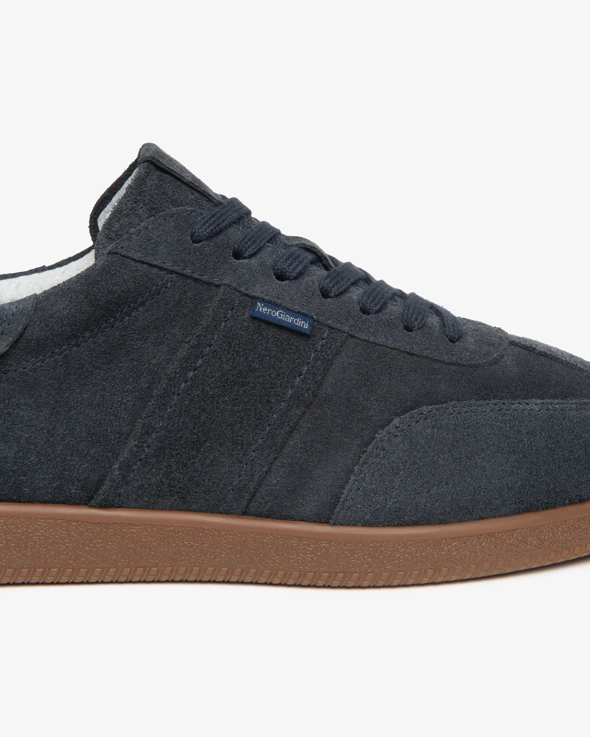 NeroGiardini sneakers barbati piele intoarsa toamna