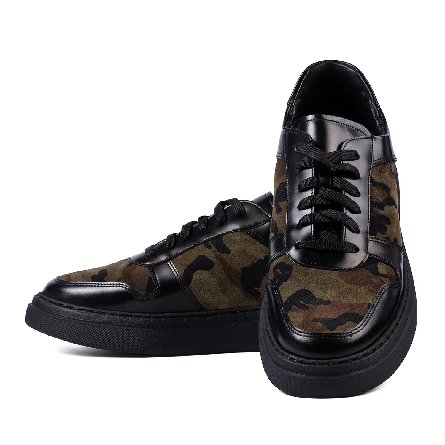 Lucas Shoes 002 sneakers Chile camuflaj piele naturala