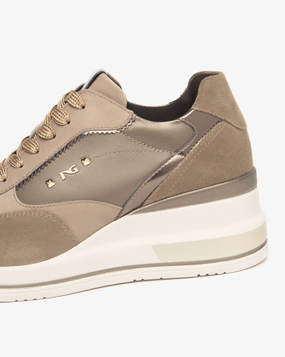 NeroGiardini sneakers piele dama cu brant Memory