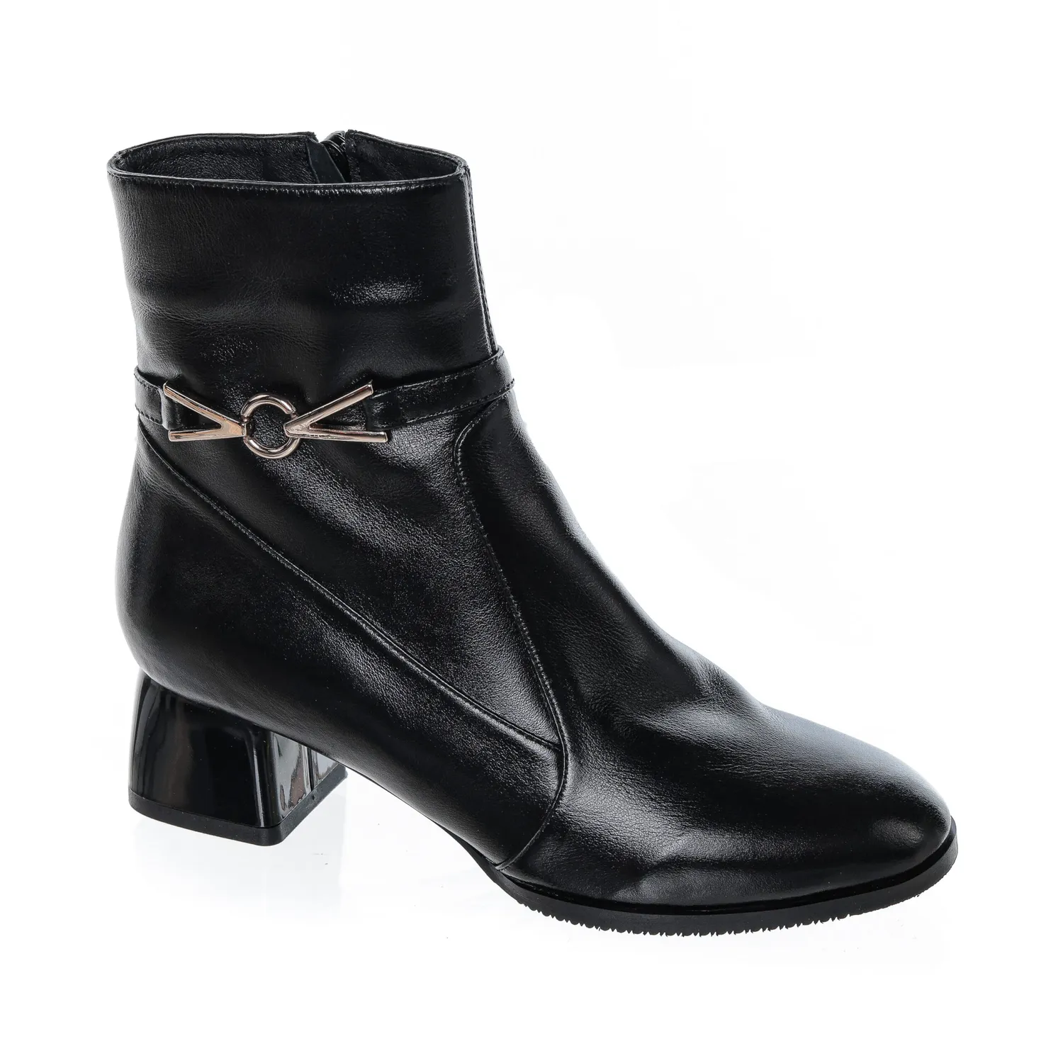 Catinca Shoes GX72 NB ghete dama piele negru box