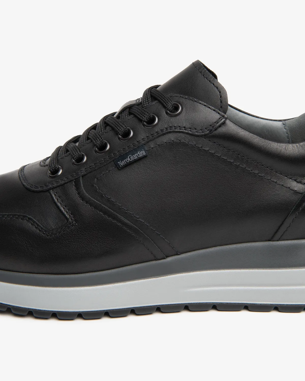 NeroGiardini sneakers piele barbati casual talpa cauciuc