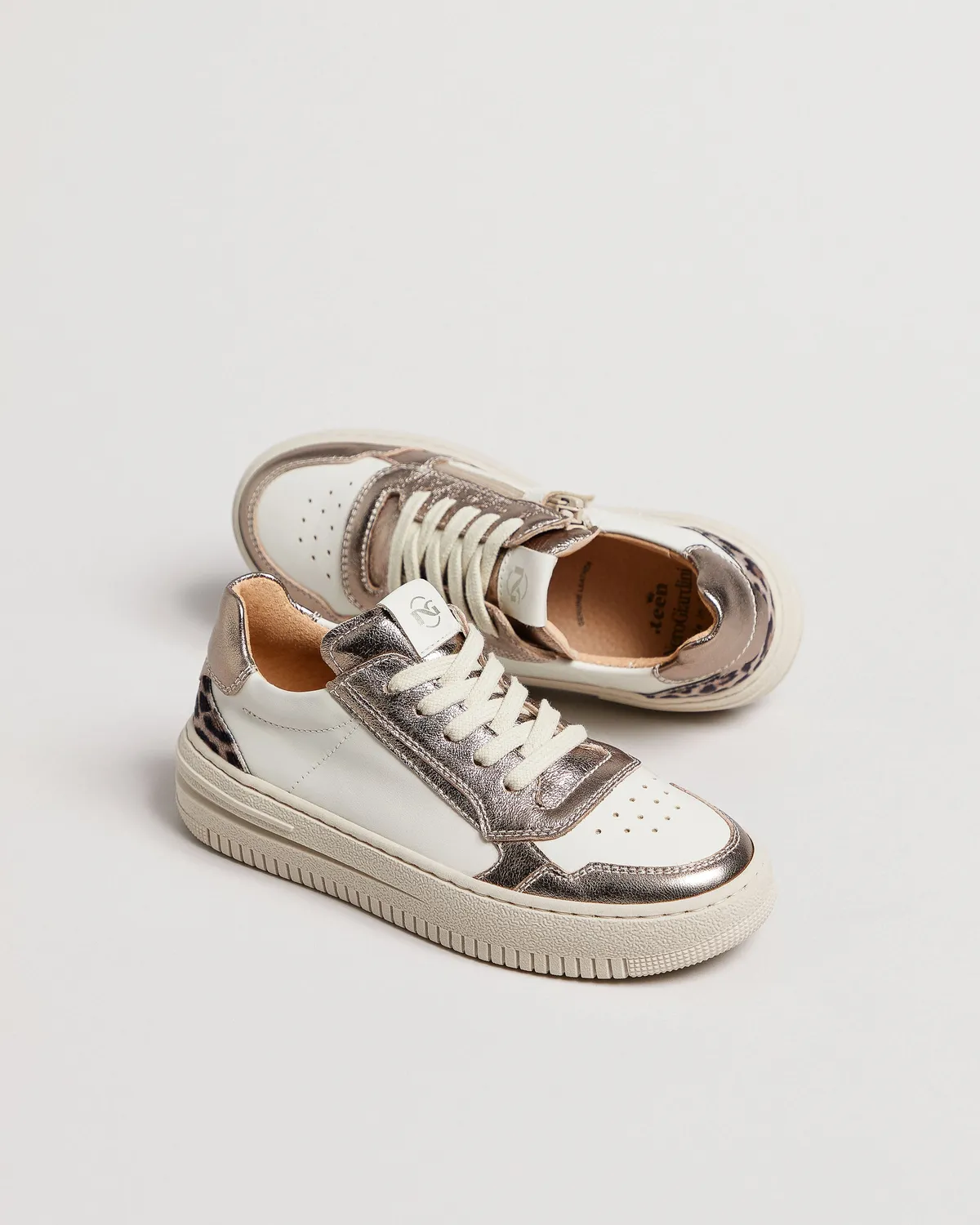 NeroGiardini Teens sneakers fete piele respirabili