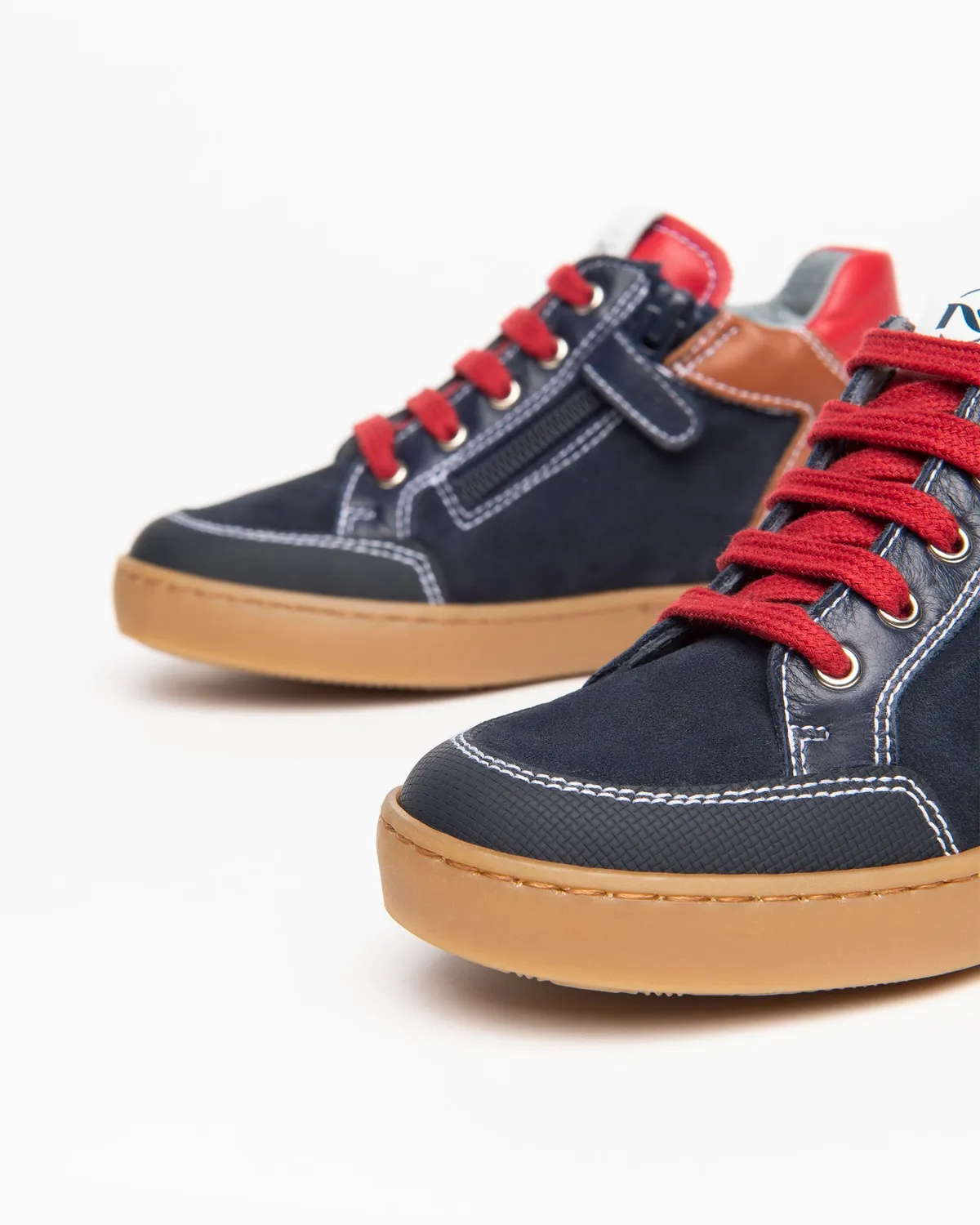 NeroGiardini sneakers copii baieti piele intoarsa