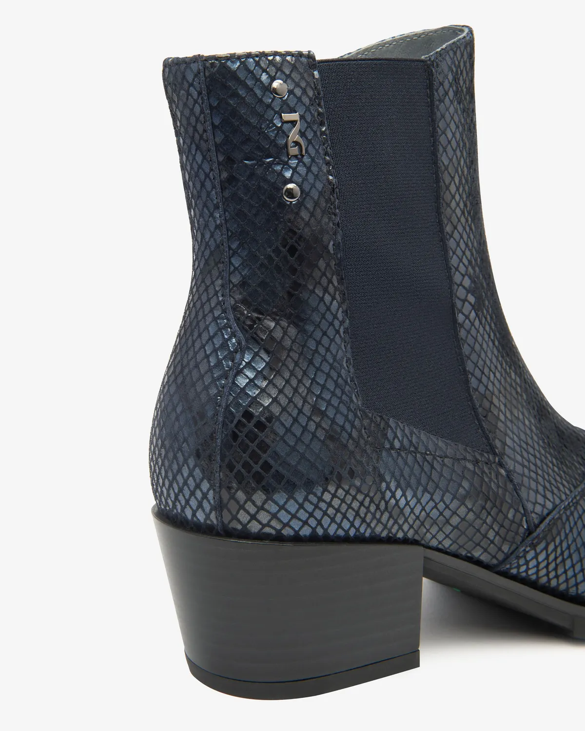 NeroGiardini Botine Chelsea dama piele toc 50 mm