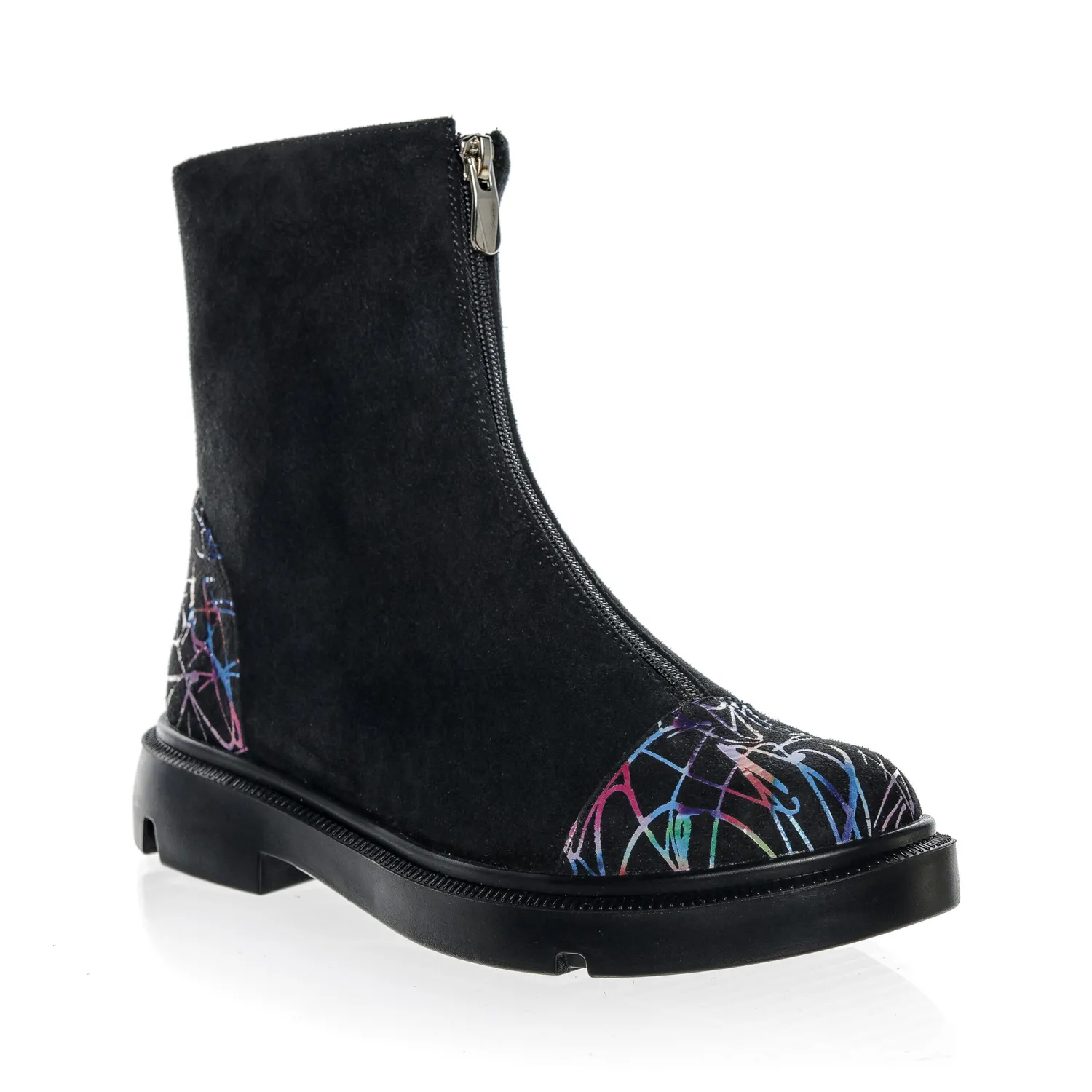 Catinca Shoes BC25 NAFC bocanci dama antilopa piele
