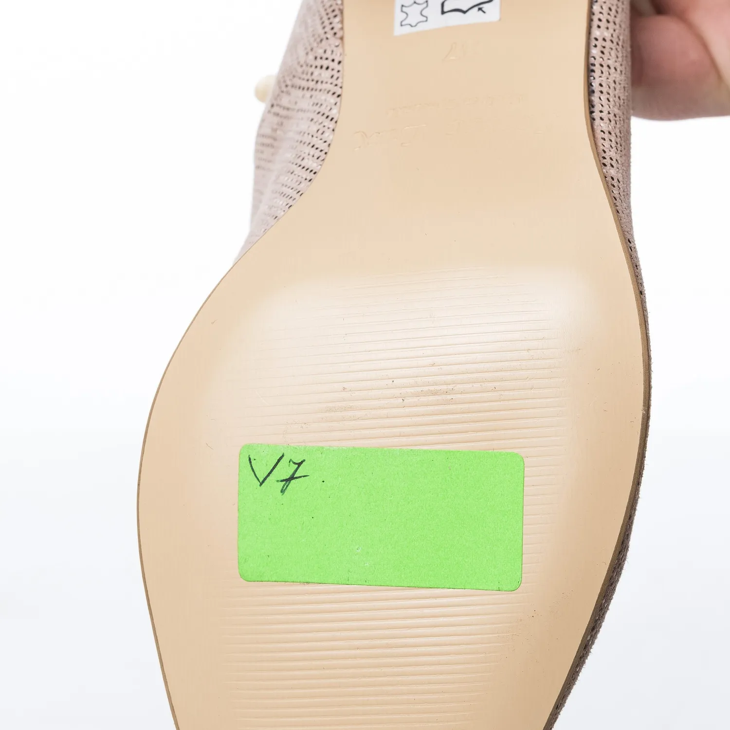 Catinca Shoes V7 RP sandale dama roz picatele piele