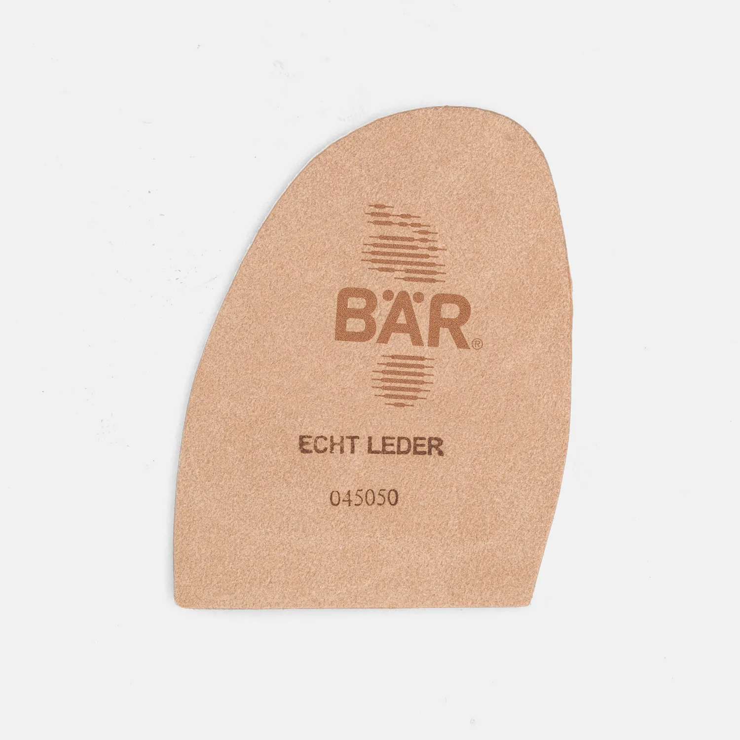 Bär Forefoot Half Insole 4 mm Slim DA branț piele natur