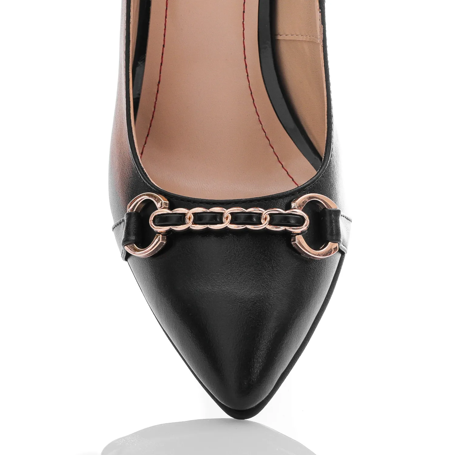 Catinca Shoes A55 N pantofi dama piele negru box