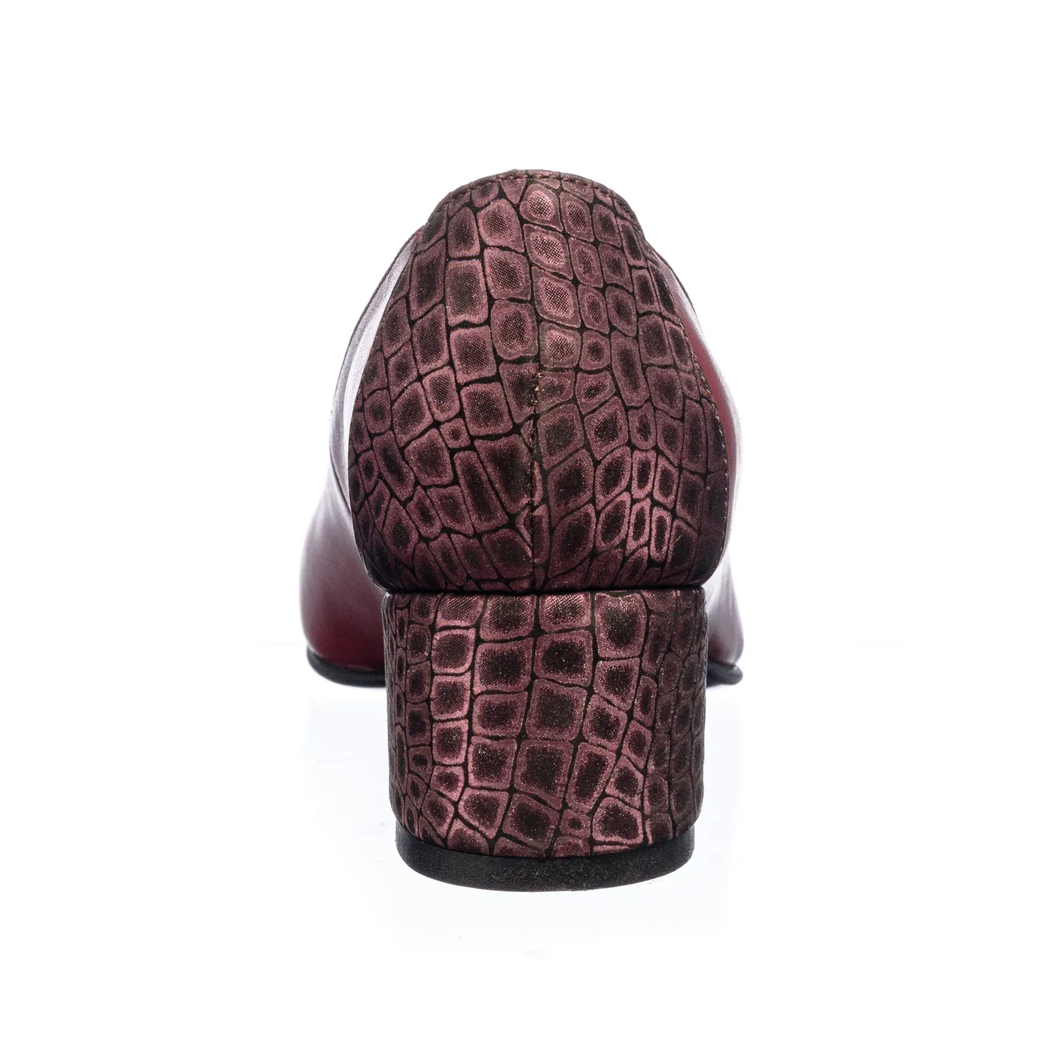 Catinca Shoes A7 Bordo pantofi dama piele naturala