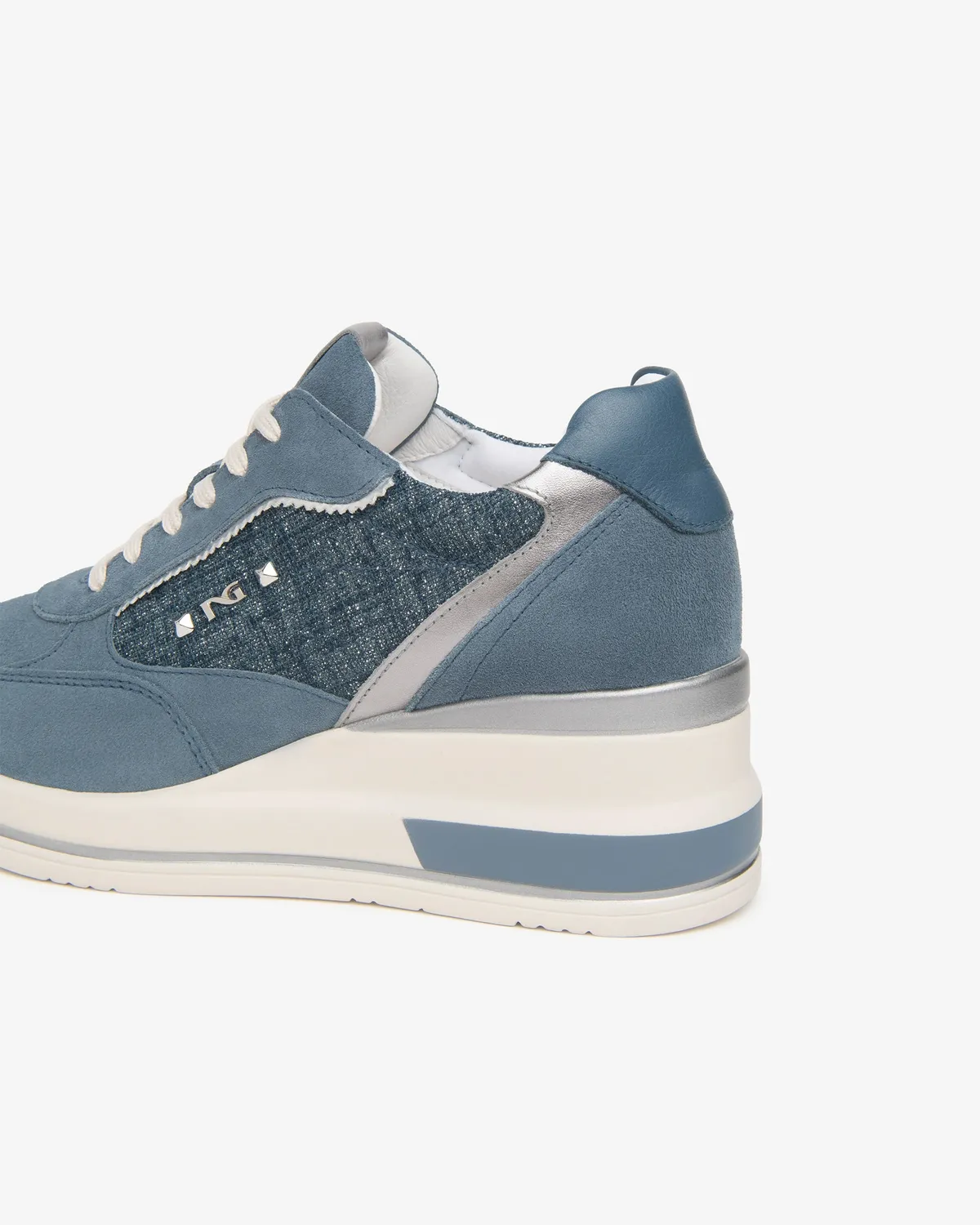 NeroGiardini sneakers dama piele textil vara