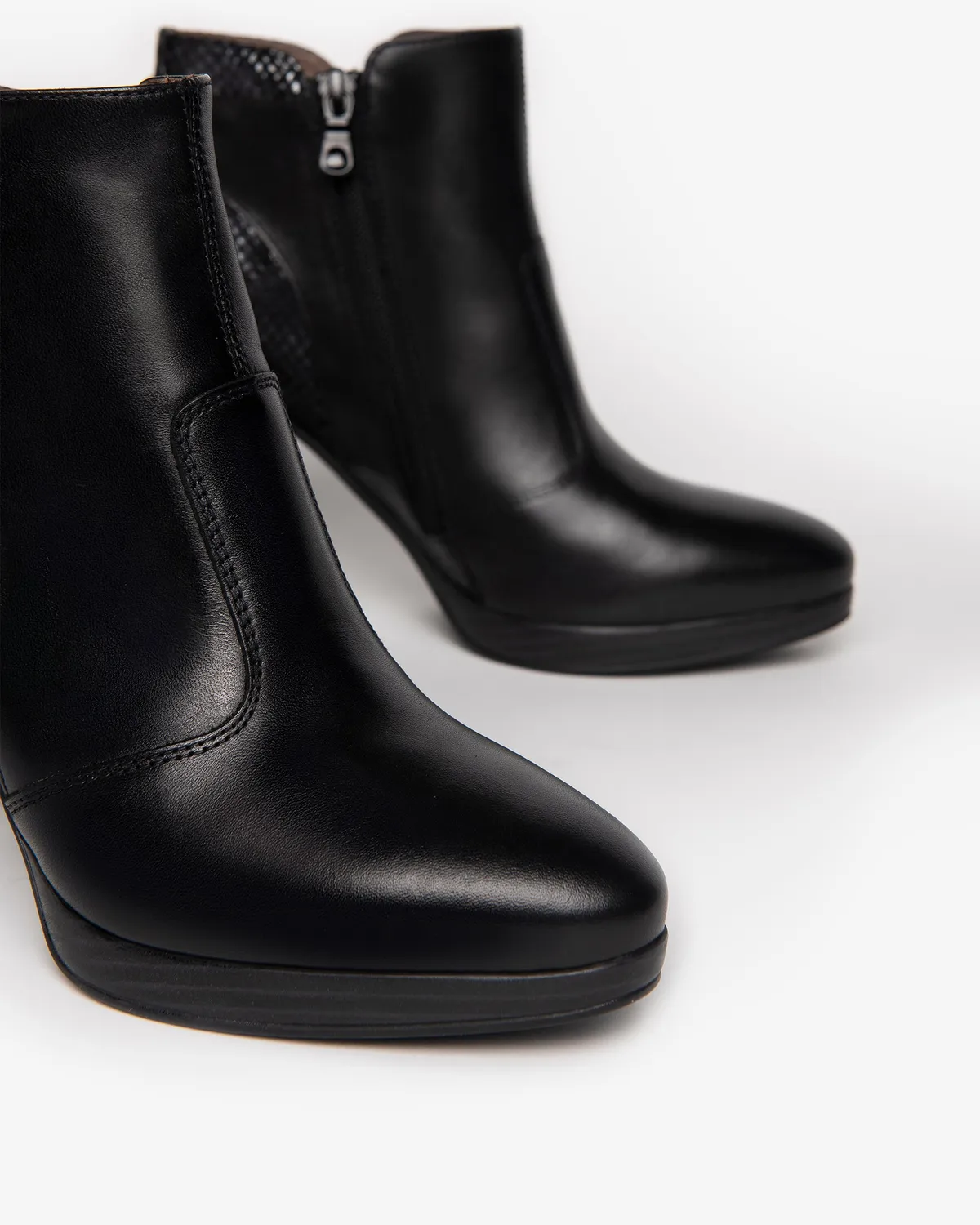 Botine piele dama NeroGiardini toamna clasice
