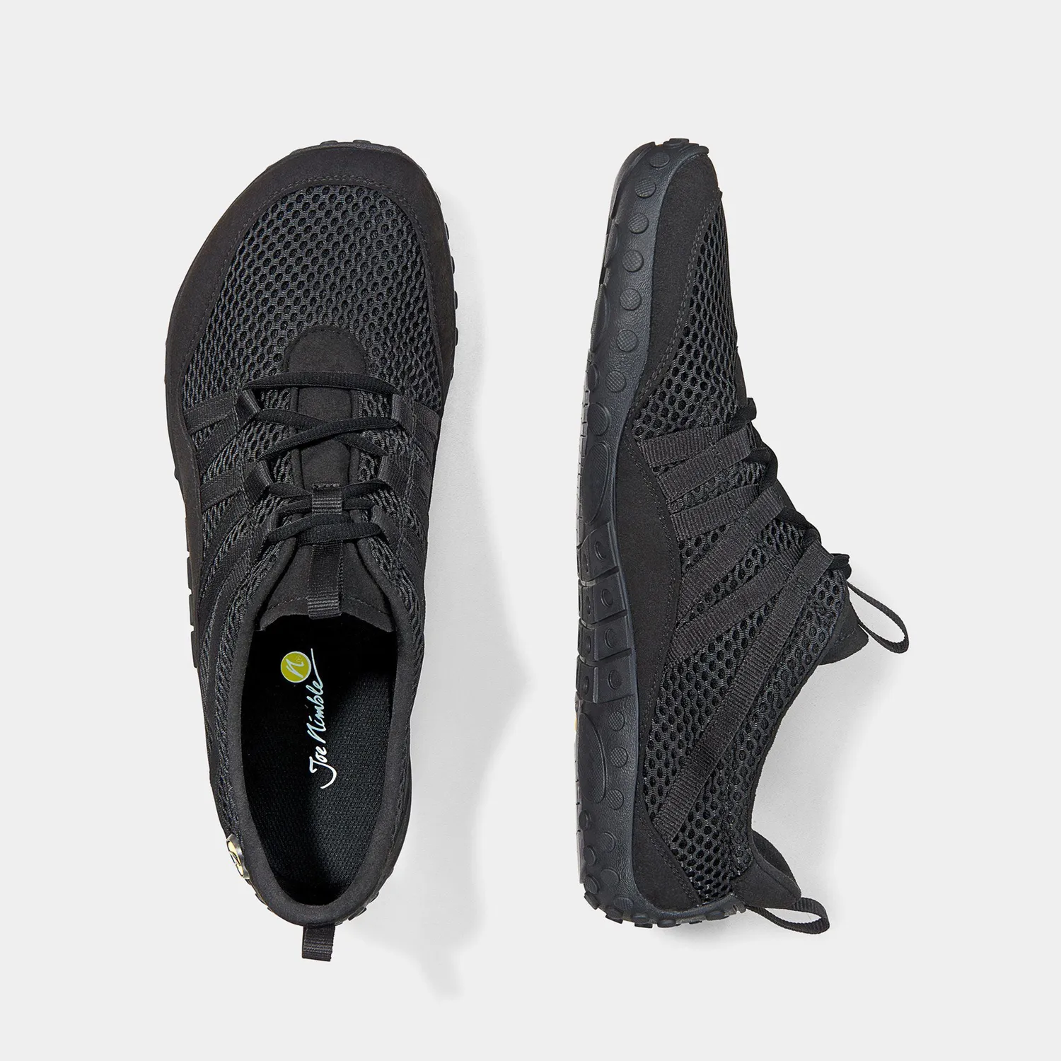 BÄR Active nimbleToes pantofi damă negri barefoot