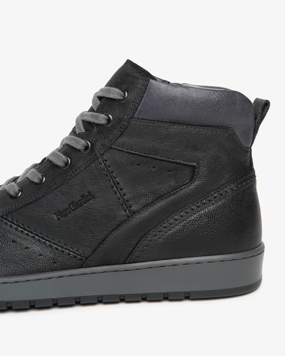 NeroGiardini sneakers barbati piele high top iarna