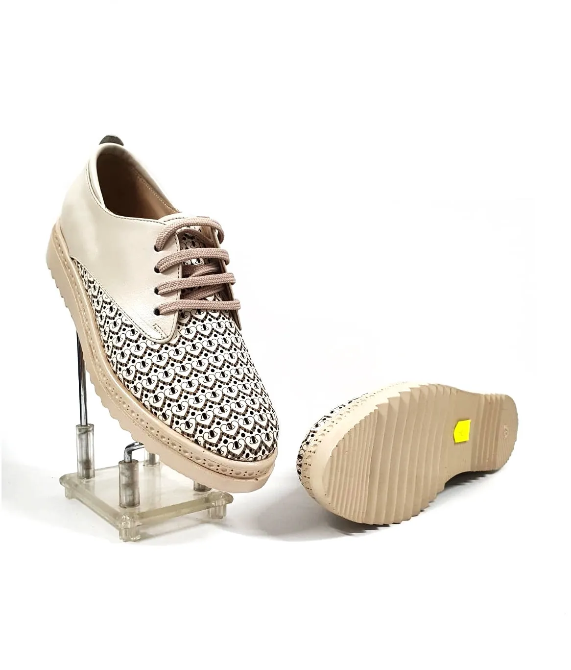 Catinca Shoes XP5 BJ pantofi dama bej piele naturala