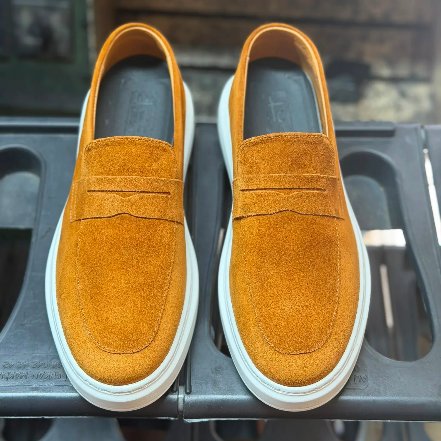 Lucas Shoes Ezra Autumn loafers velur toamna