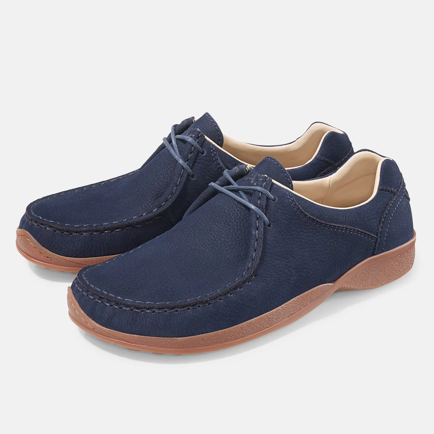 BÄR Lifestyle Lamb pantofi piele negri comozi bărbați