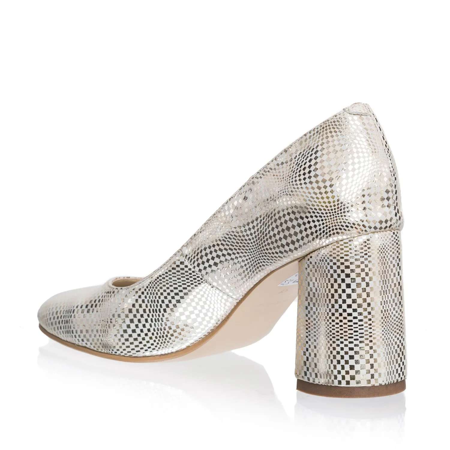 Catinca Shoes R11 MA pantofi damă mozaic auriu