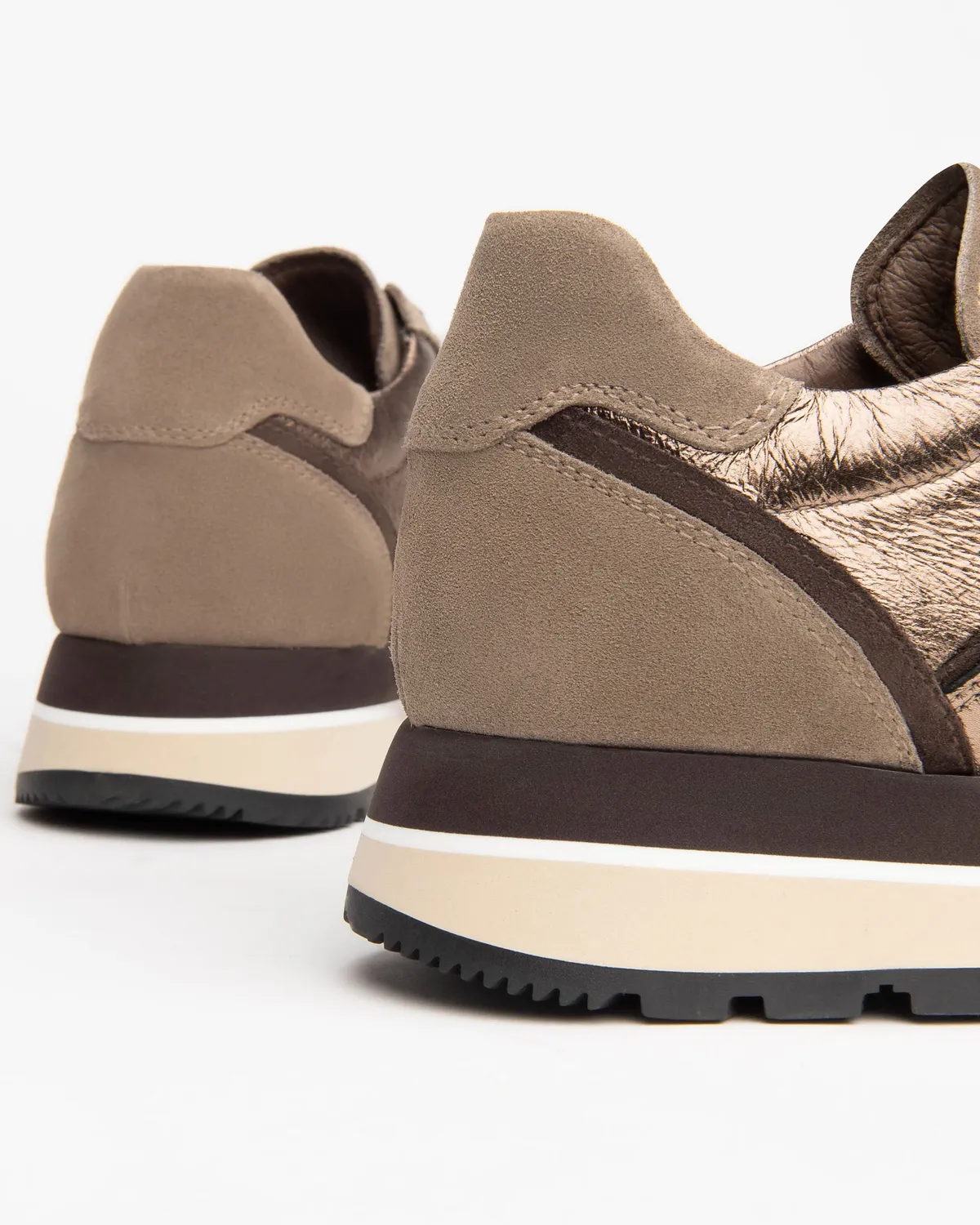 NeroGiardini sneakers piele damă piele întoarsă