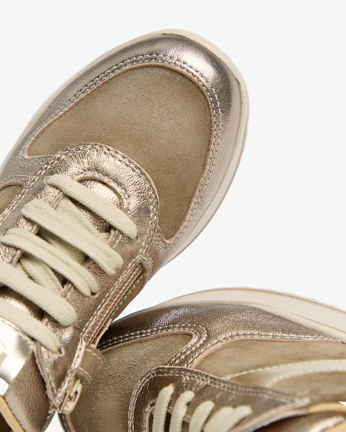 NeroGiardini Teen sneakers fete piele usoare toamna