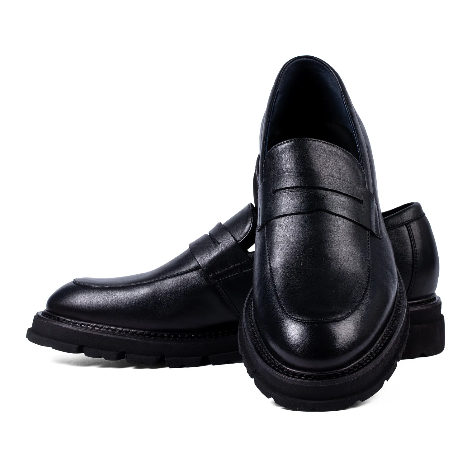 Lucas Shoes Ezra Ukr mocasini barbati negri piele