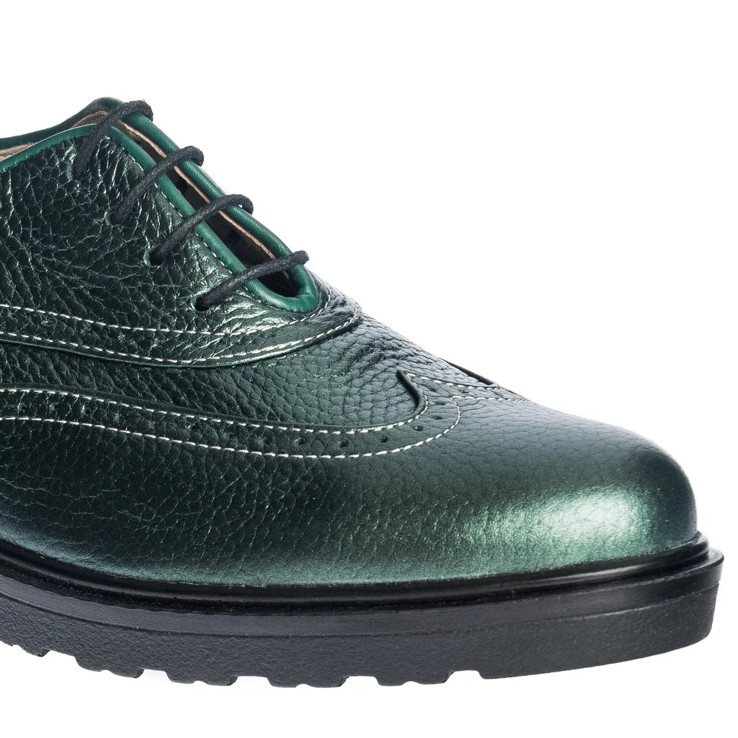 Catinca Shoes Verde G8 V pantofi dama verzi piele naturala