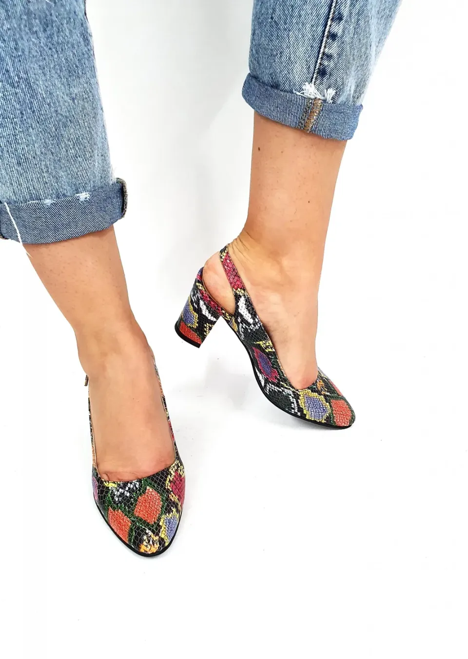 Catinca Shoes V7 SC sandale dama sarpe piele