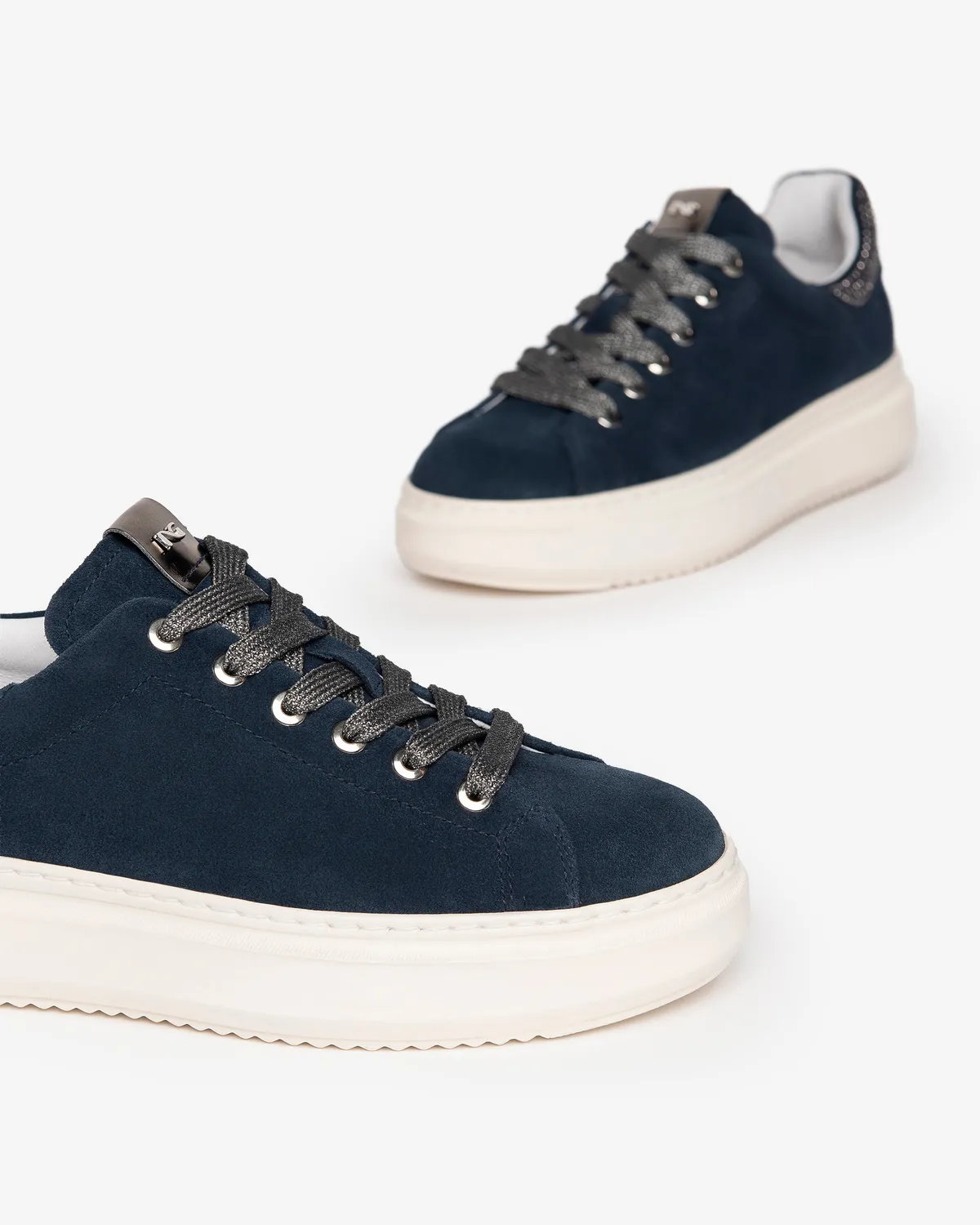 NeroGiardini sneakers dama piele intoarsa