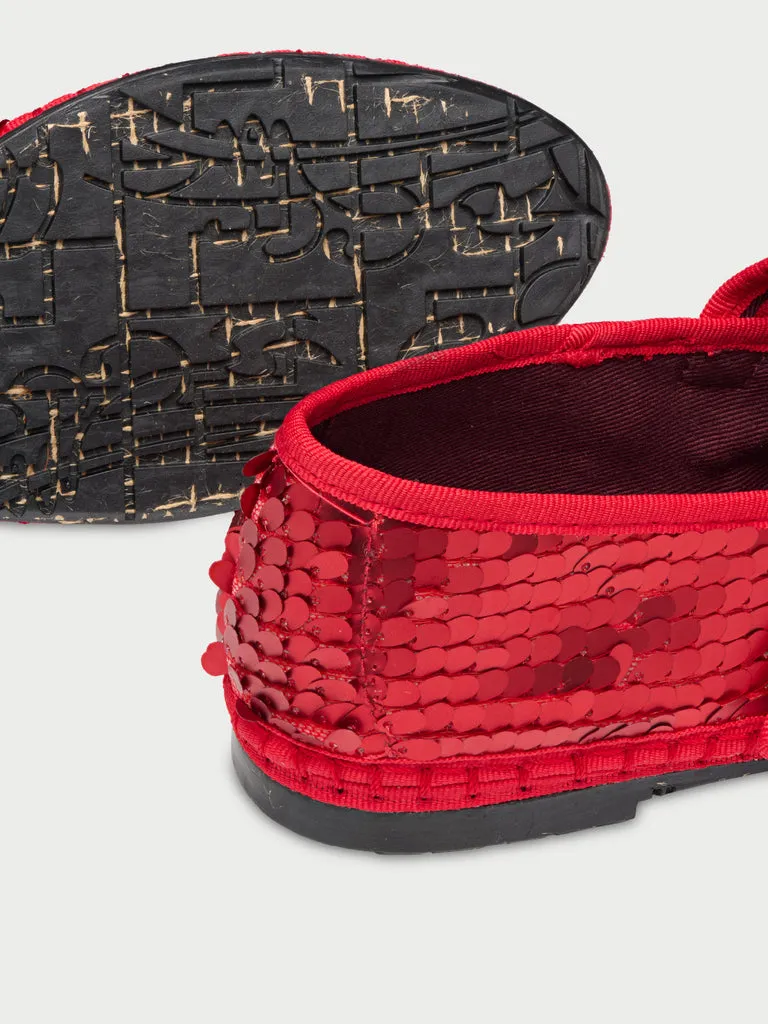 Flagelus Pierre Sequins Red balerini rosii paiete