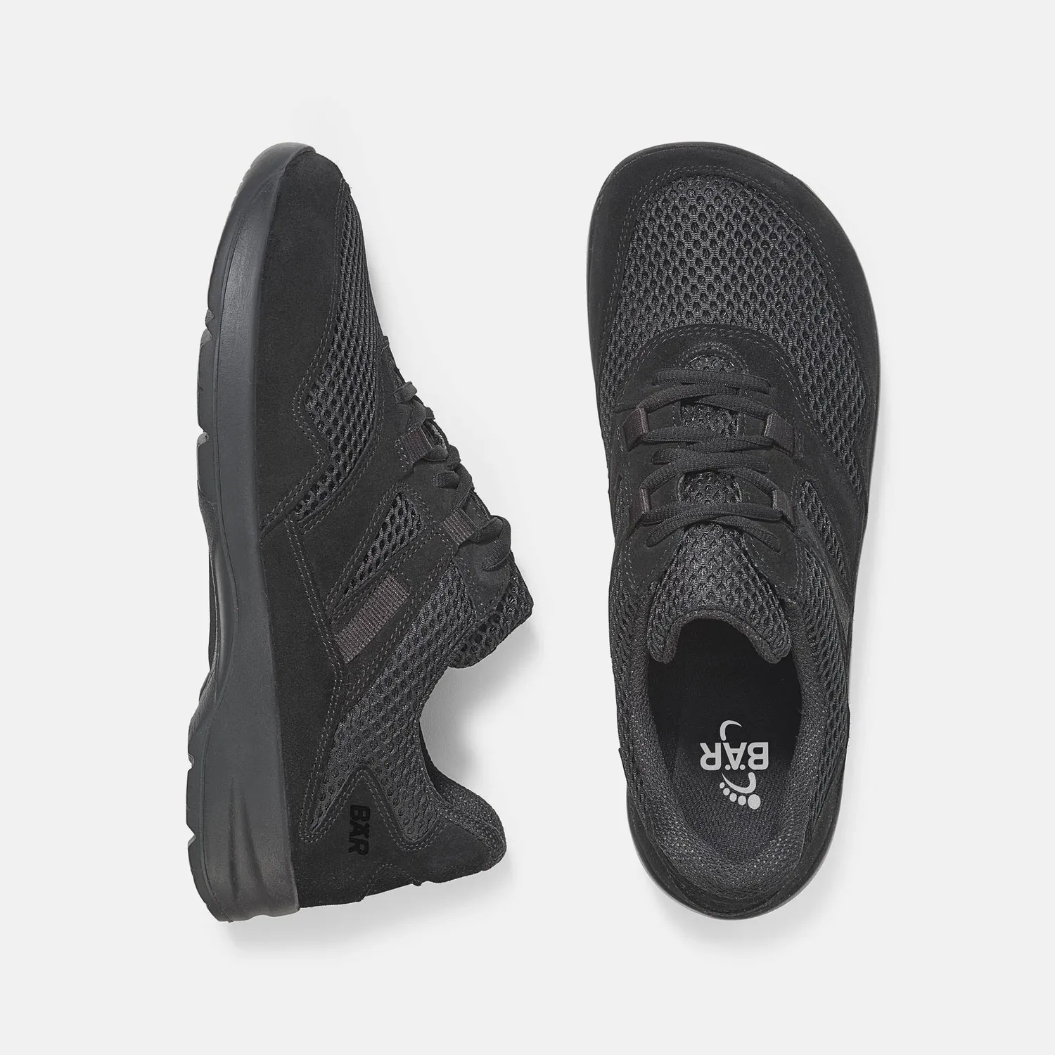 BÄR Active Easyrun pantofi alergare negri ultralegeri
