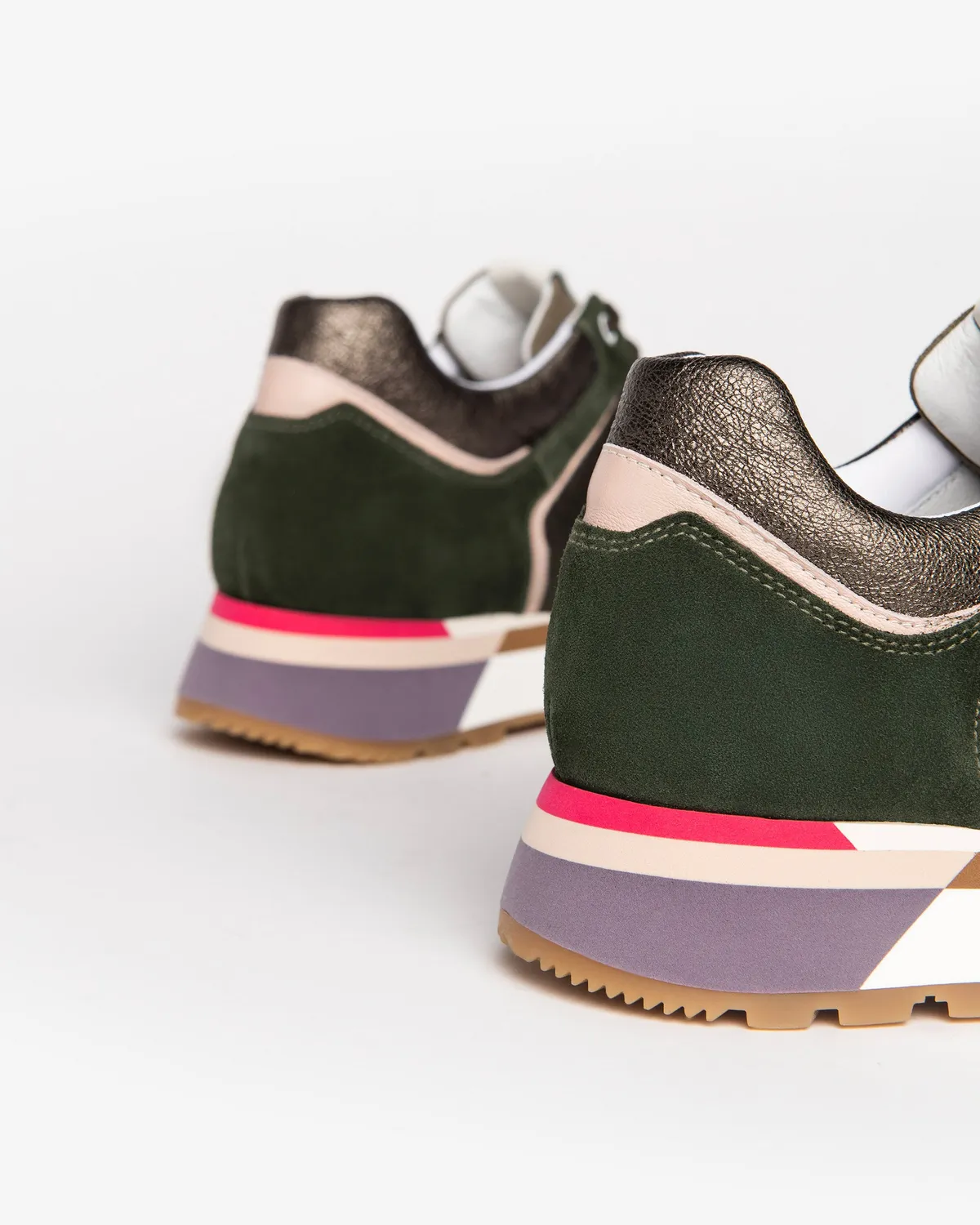 NeroGiardini sneakers damă piele întoarsă 35-41 confort