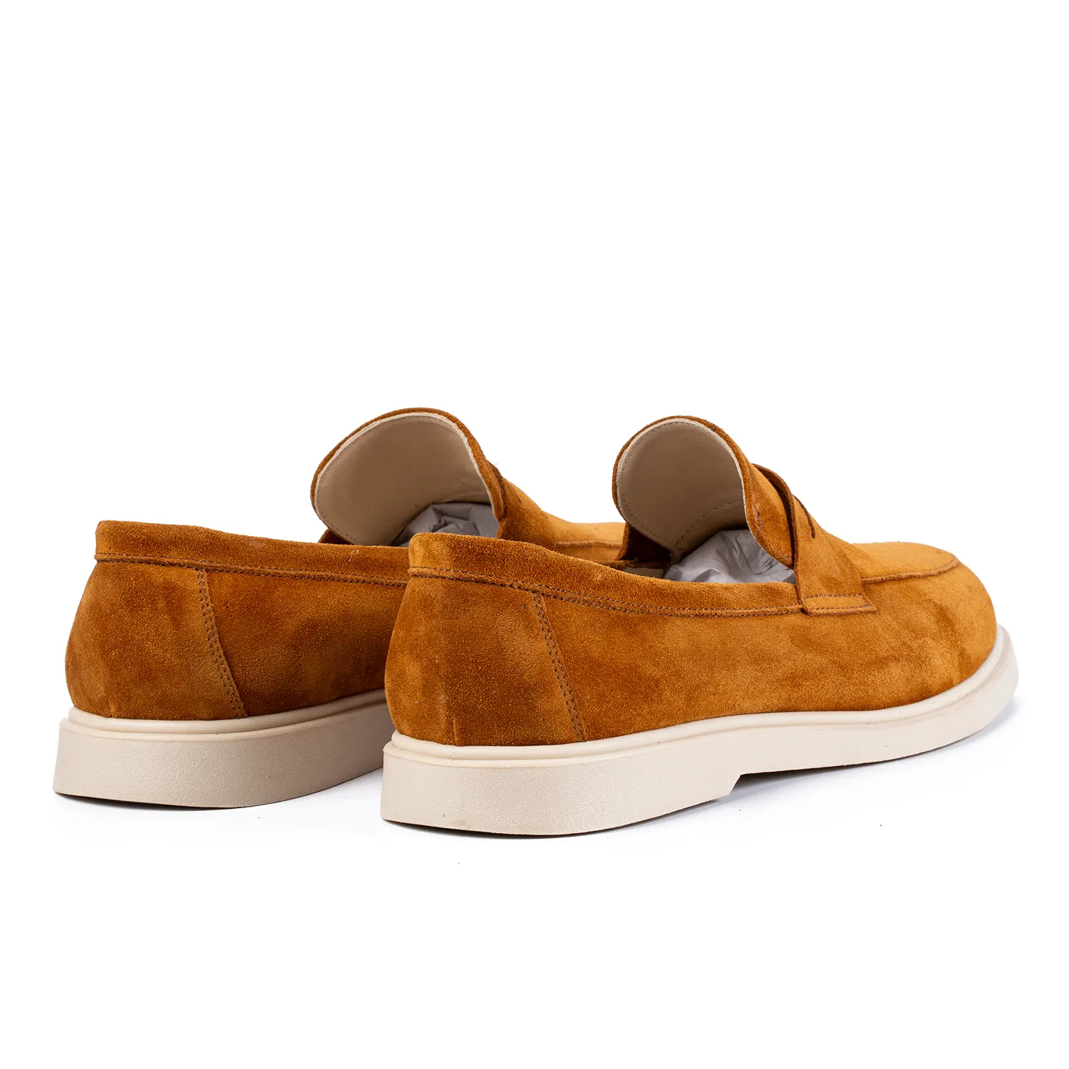 Lucas Shoes Ezra Bej Autumn mocasini velur bej