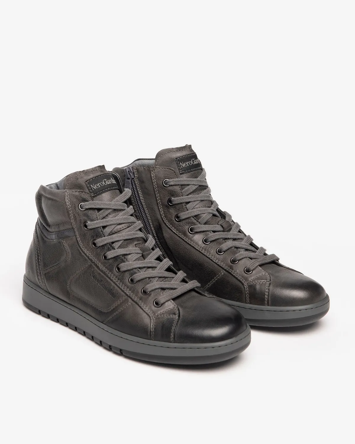 NeroGiardini sneakers piele barbati inalti iarna