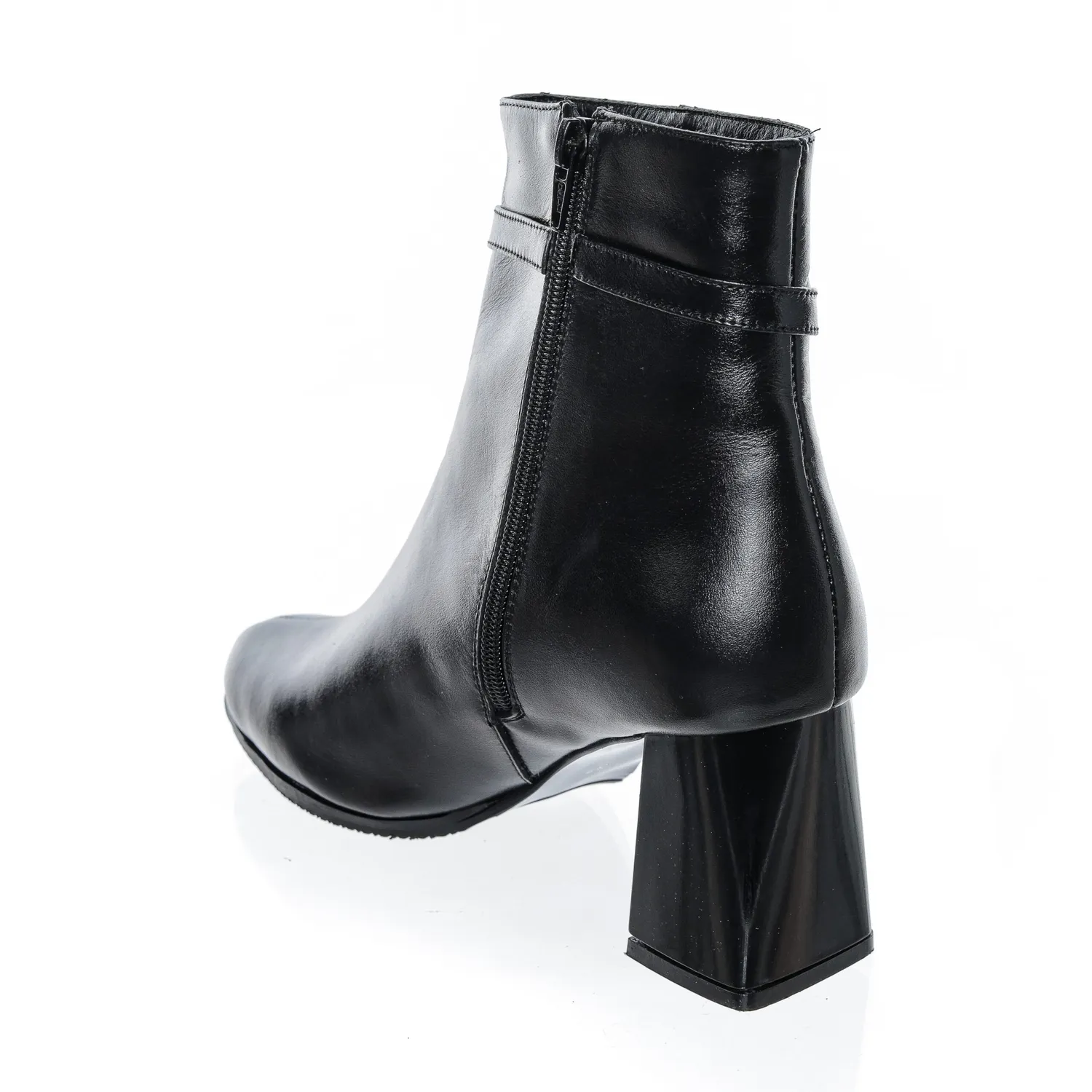 Catinca Shoes GX74 NB ghete dama piele negru box