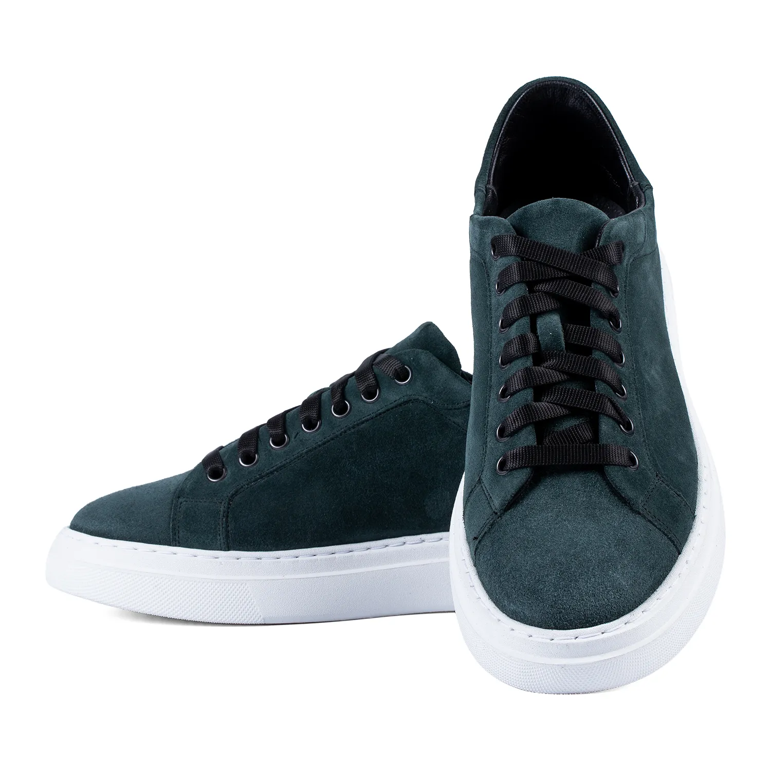 Lucas Shoes 510 Chile A sneakers verde închis velur