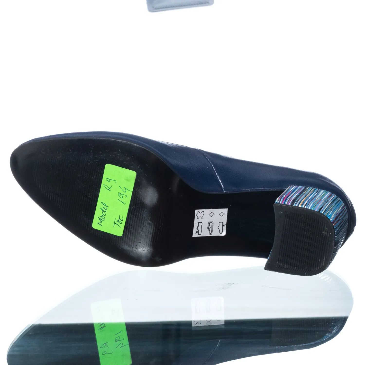Catinca Shoes R9 ATD pantofi dama albastri piele