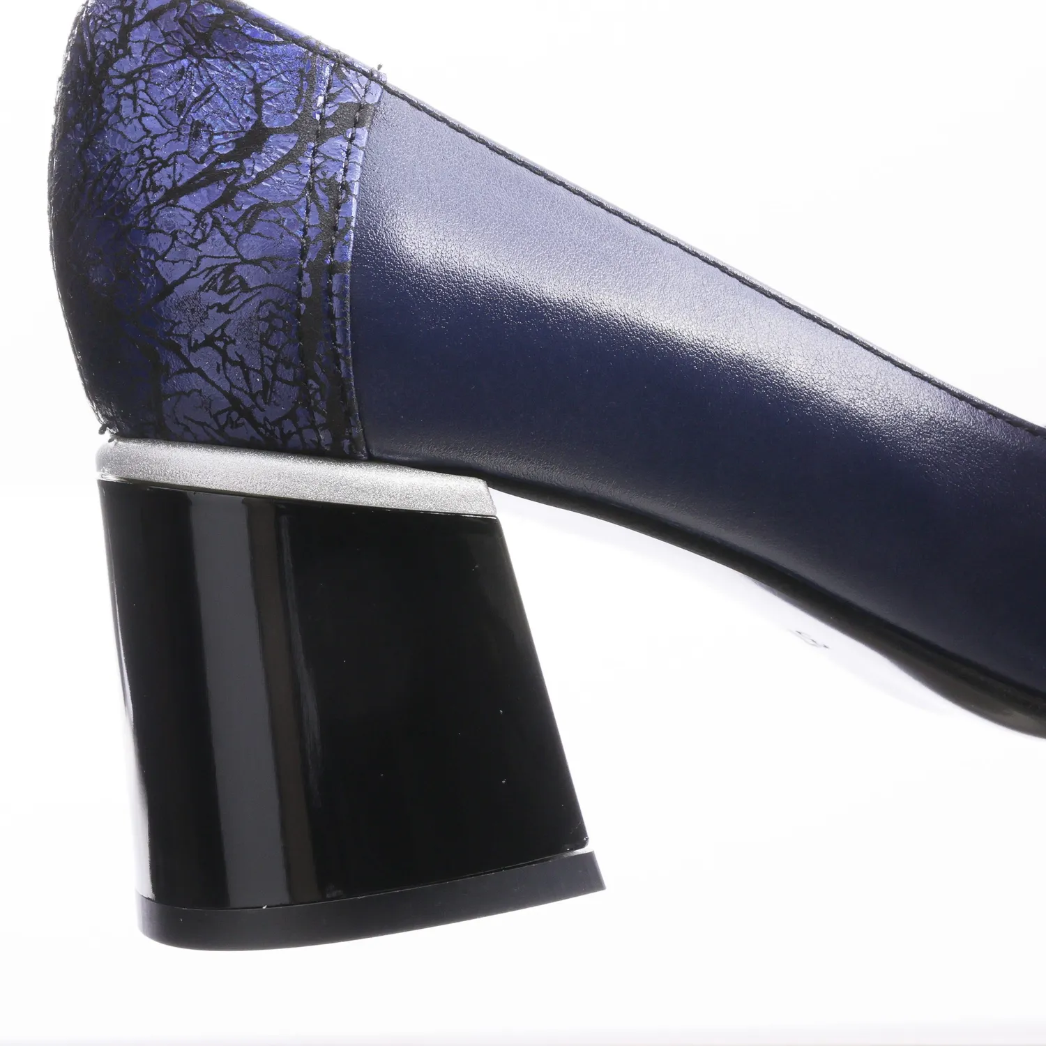 Catinca Shoes A64 BBS pantofi dama blue box piele