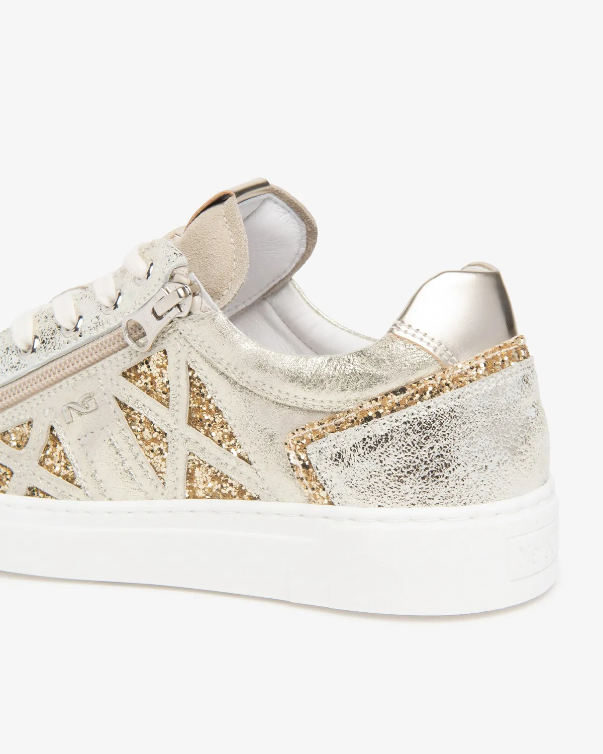 NeroGiardini sneakers dama piele naturala cu brant memory