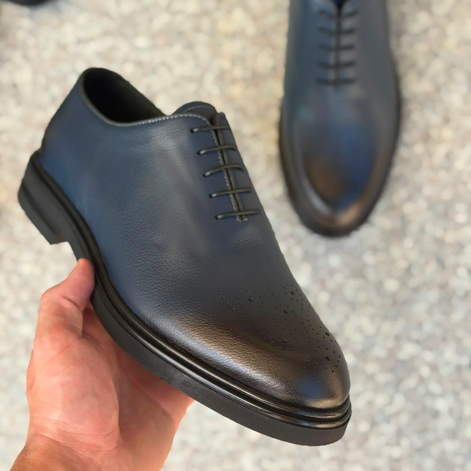 Lucas Shoes 900 Oslo pantofi barbati albastru piele