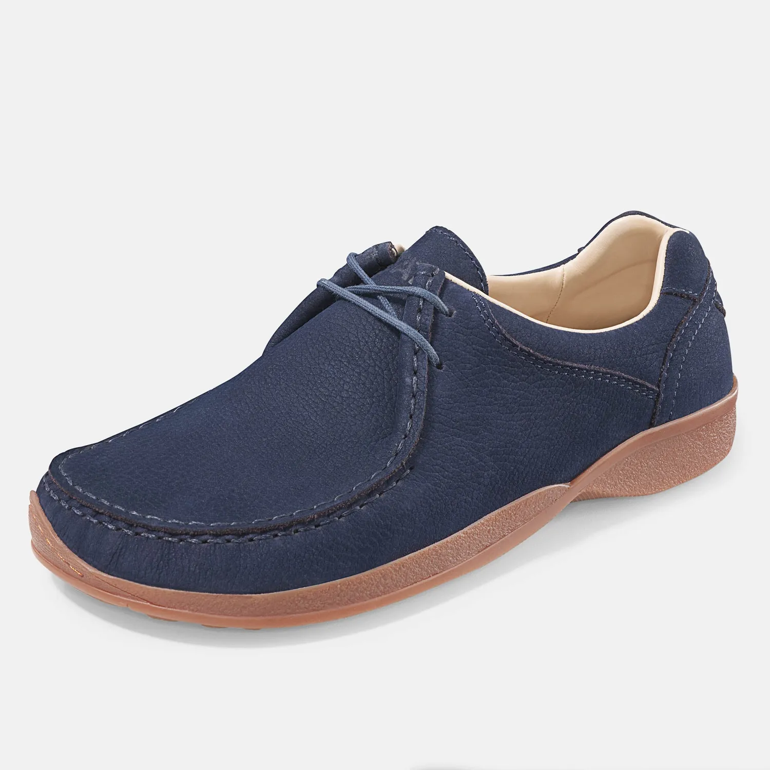 BÄR Lifestyle Lamb pantofi piele negri comozi bărbați