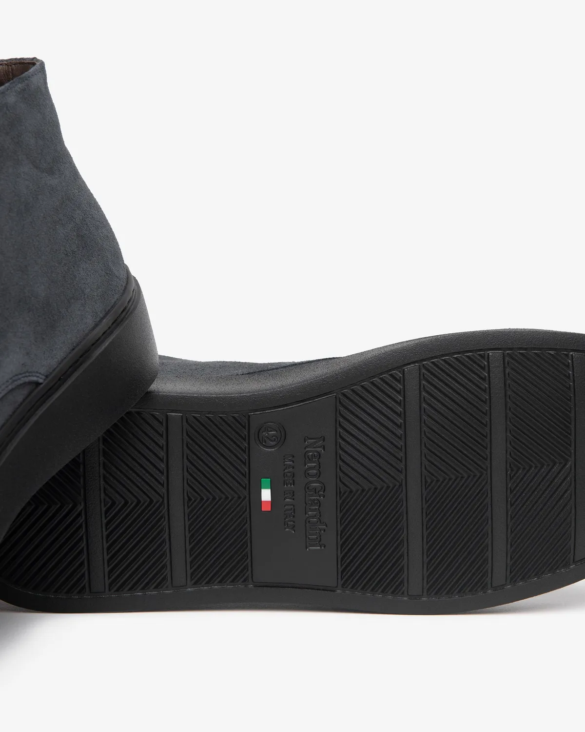NeroGiardini Desert Boots Barbati Velur cu Siret