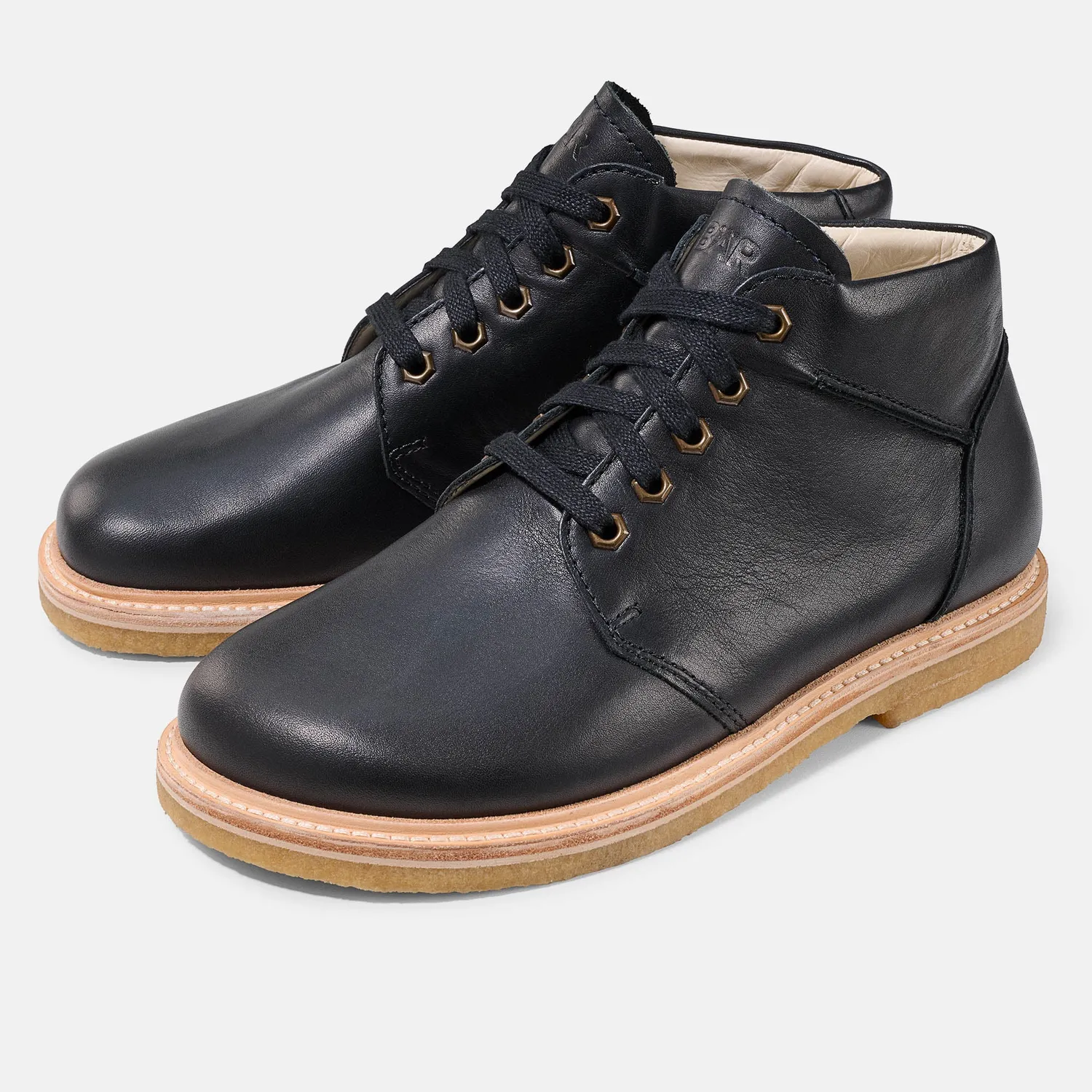 Bär Sean pantofi barbati piele maro inchis confort
