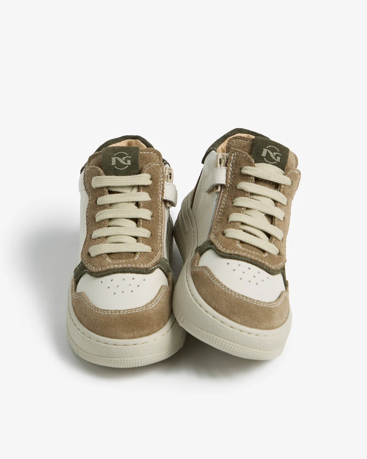 NeroGiardini sneakers baieti piele si velur
