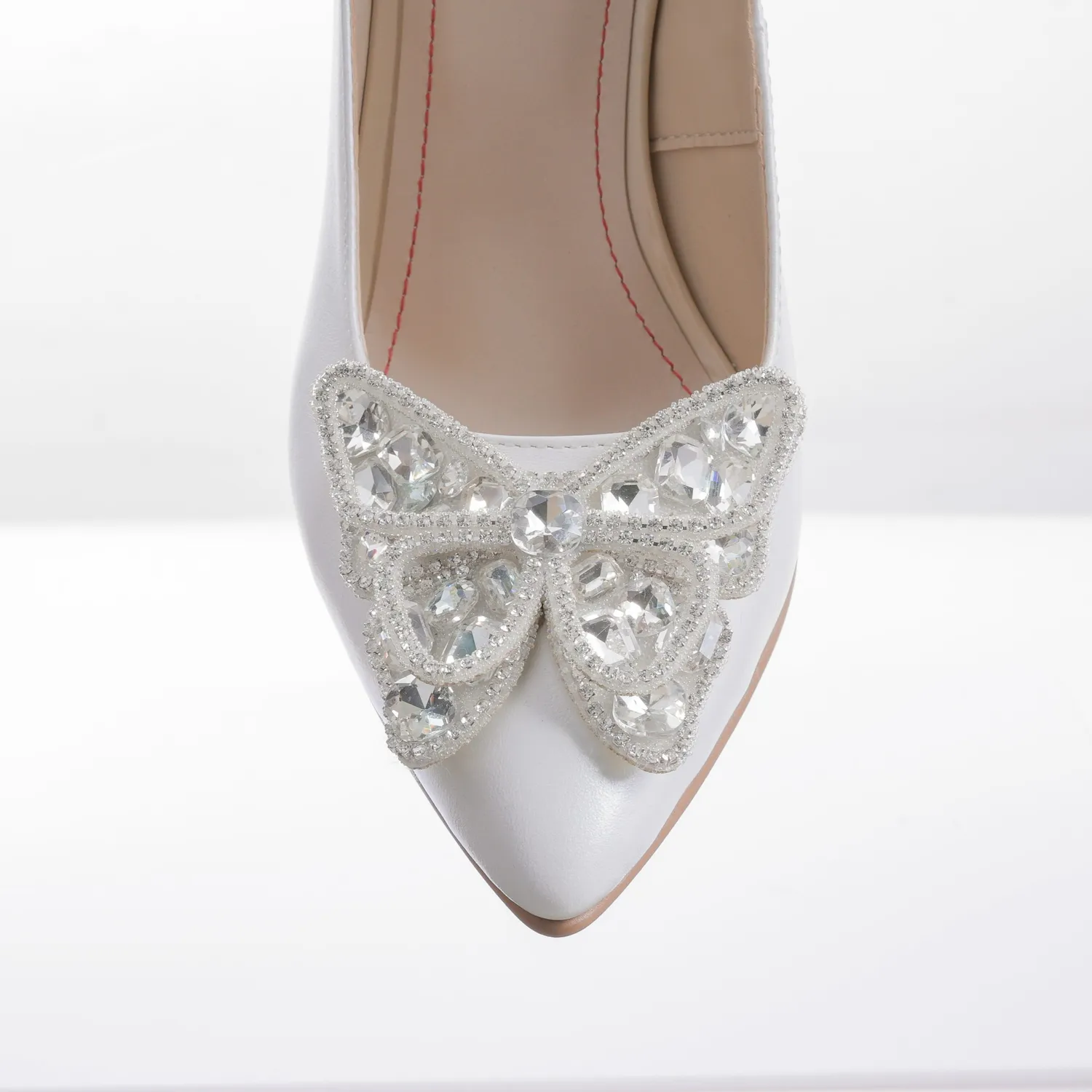 Catinca Shoes A77 ALB pantofi dama piele naturala alb box