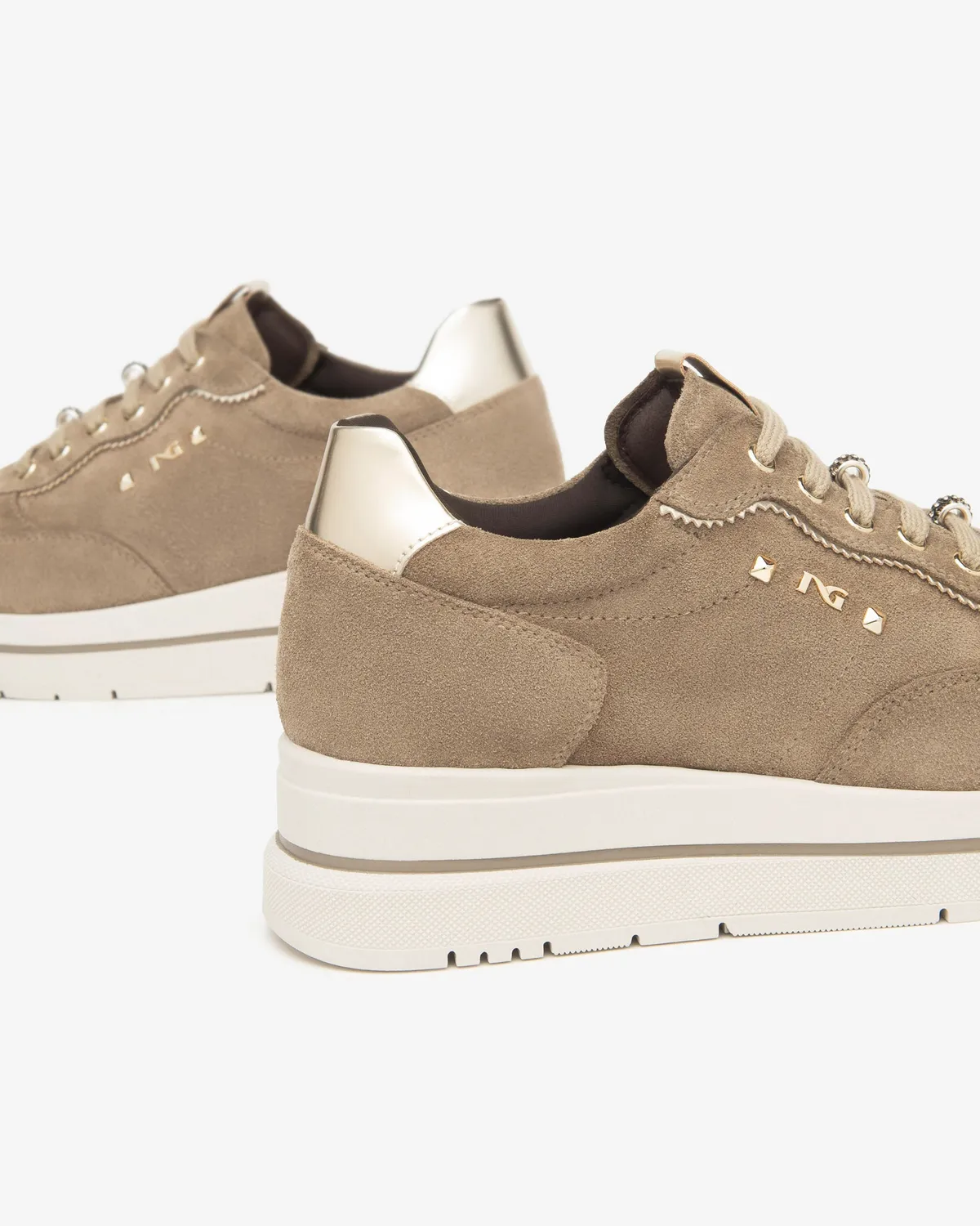 NeroGiardini sneakers dama piele intoarsa
